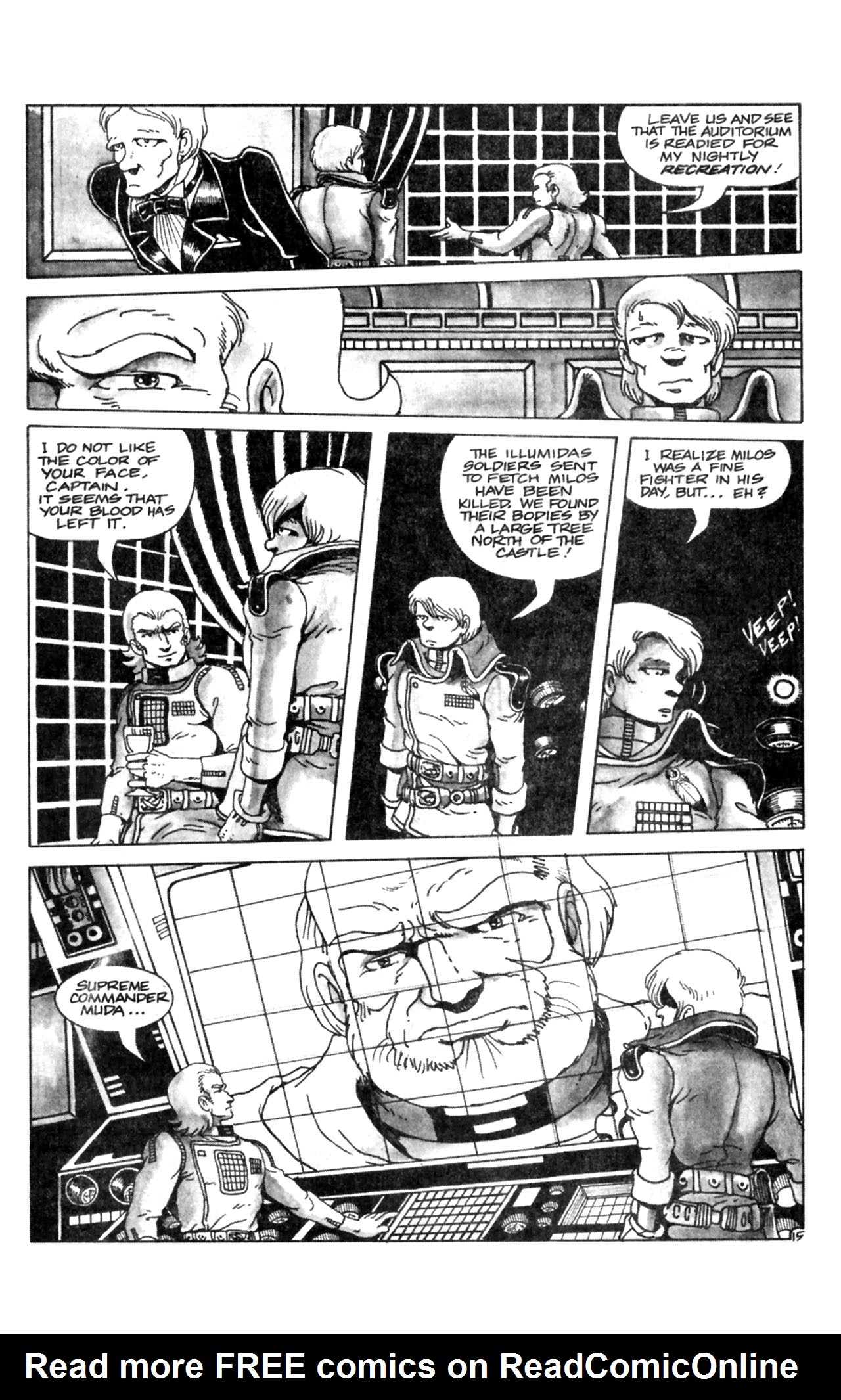 Read online Captain Harlock comic -  Issue #2 - 19