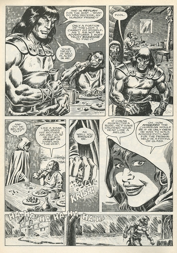 Read online The Savage Sword Of Conan comic -  Issue #138 - 18