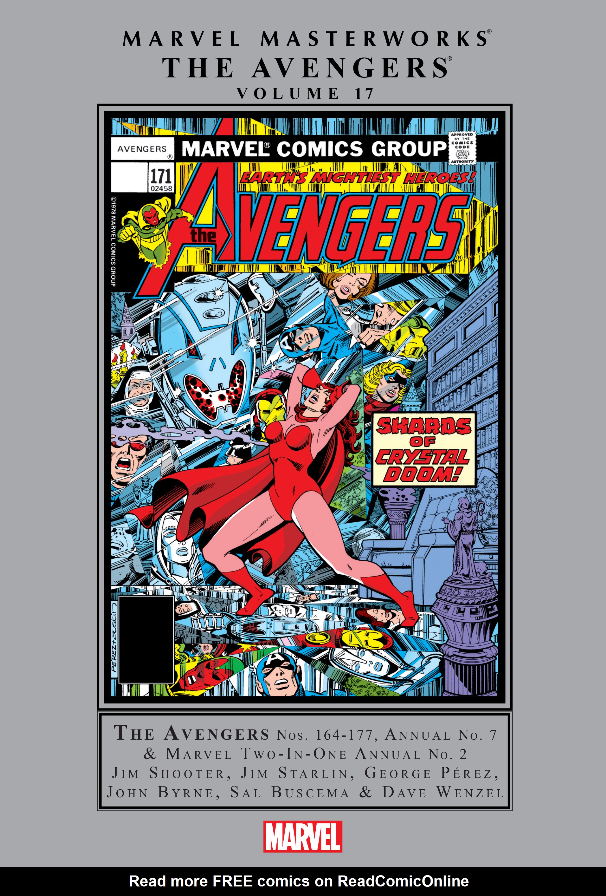 Read online Marvel Masterworks: The Avengers comic -  Issue # TPB 17 (Part 1) - 1
