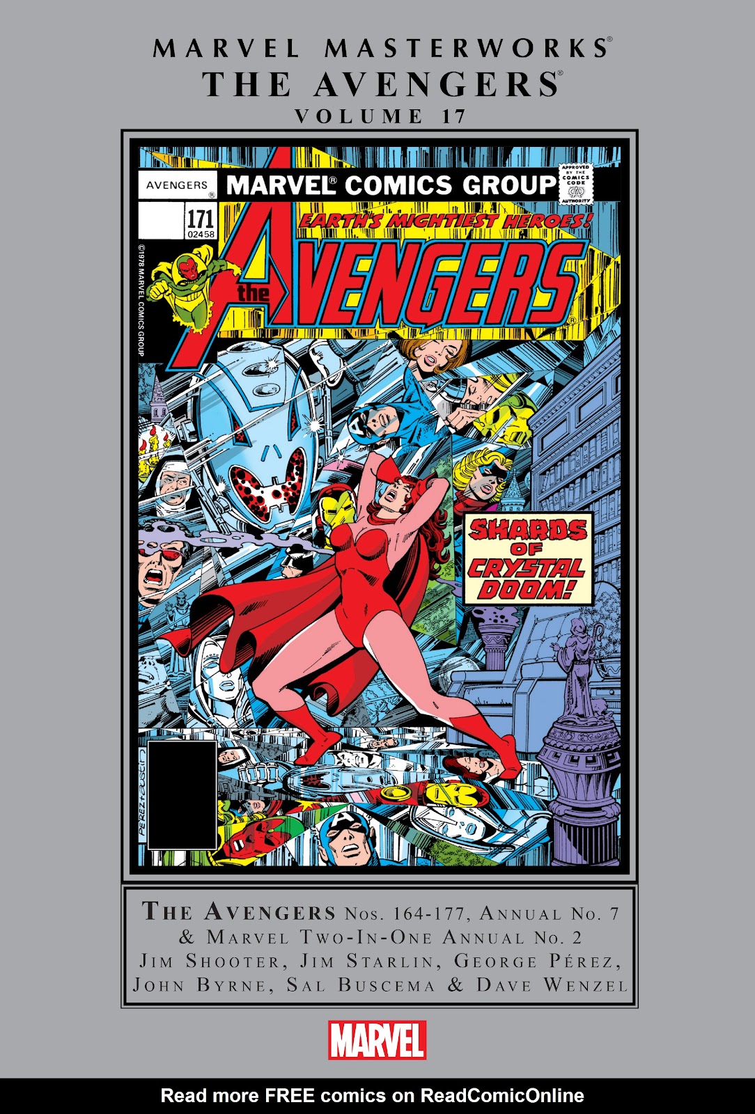 Marvel Masterworks: The Avengers issue TPB 17 (Part 1) - Page 1