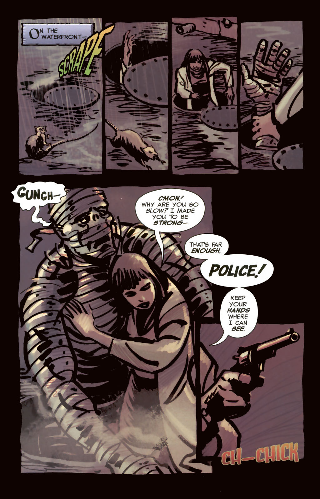 Read online Frankenstein Mobster comic -  Issue #1 - 25