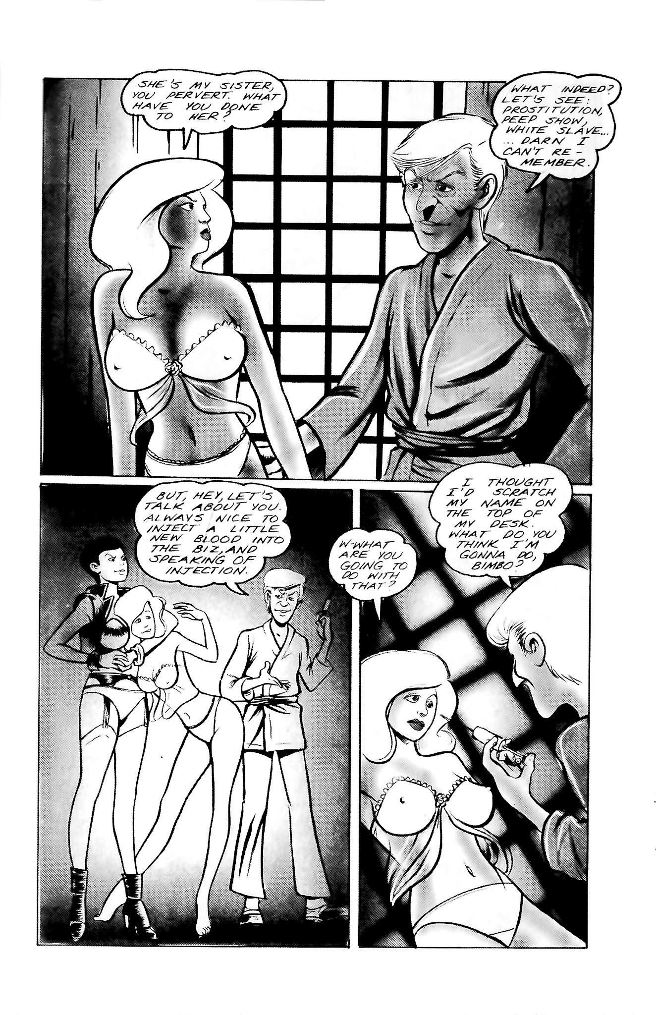 Read online Leather & Lace (1989) comic -  Issue #1 - 28