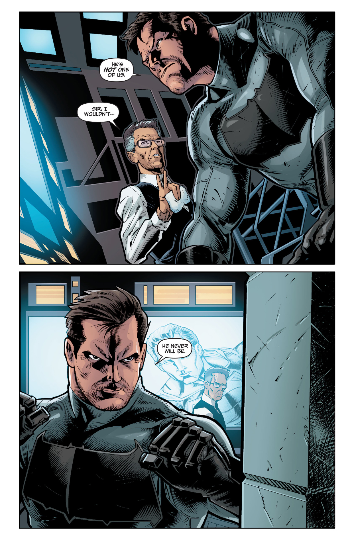Read online Batman v Superman: Dawn of Justice - Upstairs/Downstairs comic -  Issue # Full - 25