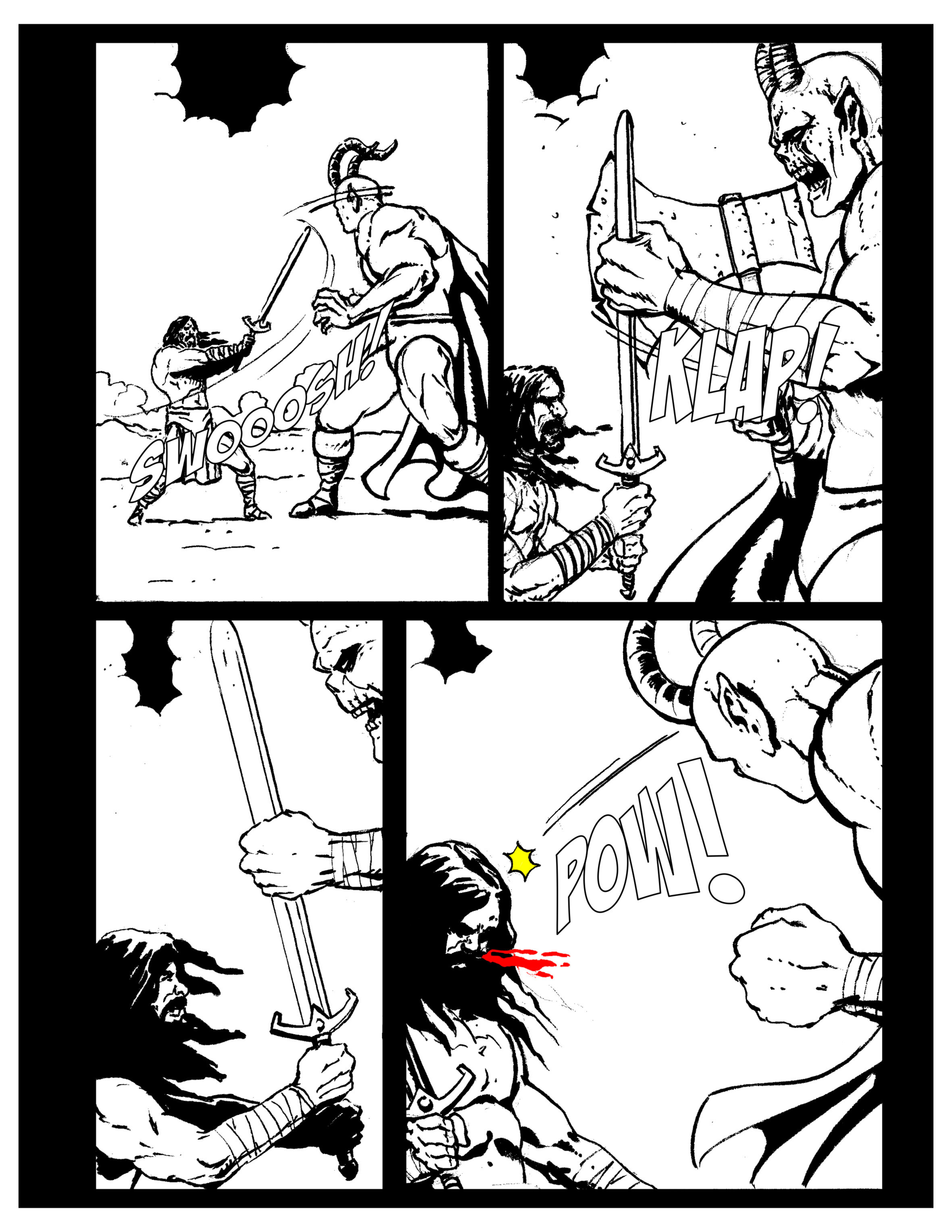 Read online Jesus Christ Demon Slayer comic -  Issue #2 - 8