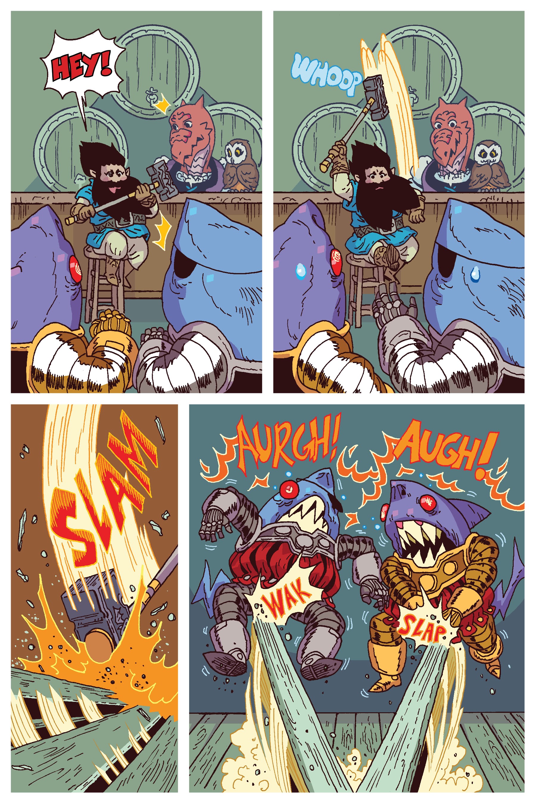 Read online The Savage Beard of She Dwarf comic -  Issue # TPB (Part 1) - 16