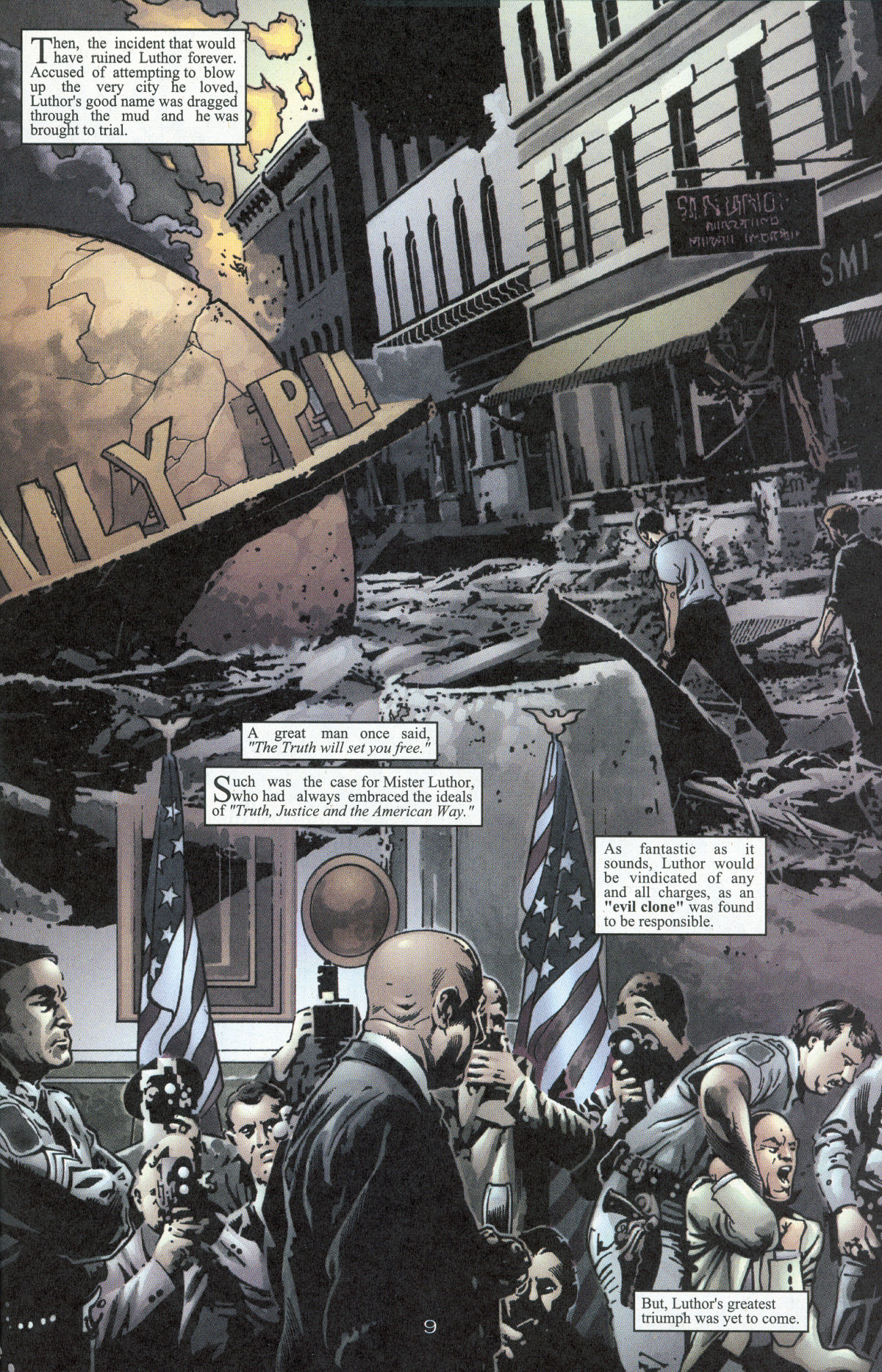 Read online Superman: President Lex comic -  Issue # TPB - 140