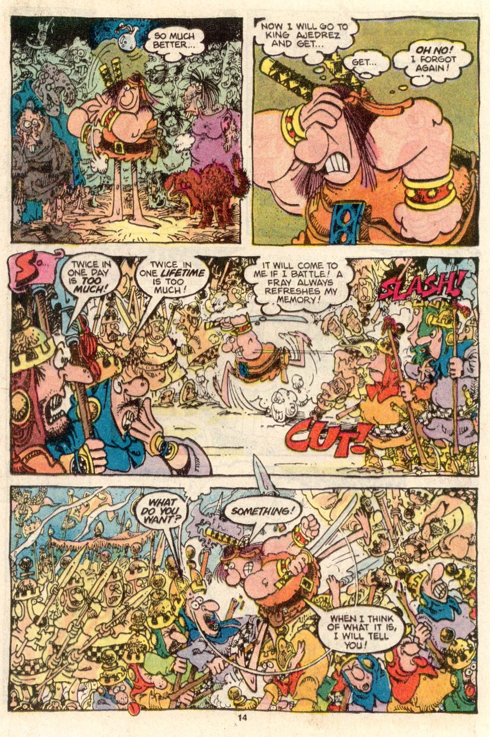 Read online Sergio Aragonés Groo the Wanderer comic -  Issue #24 - 15