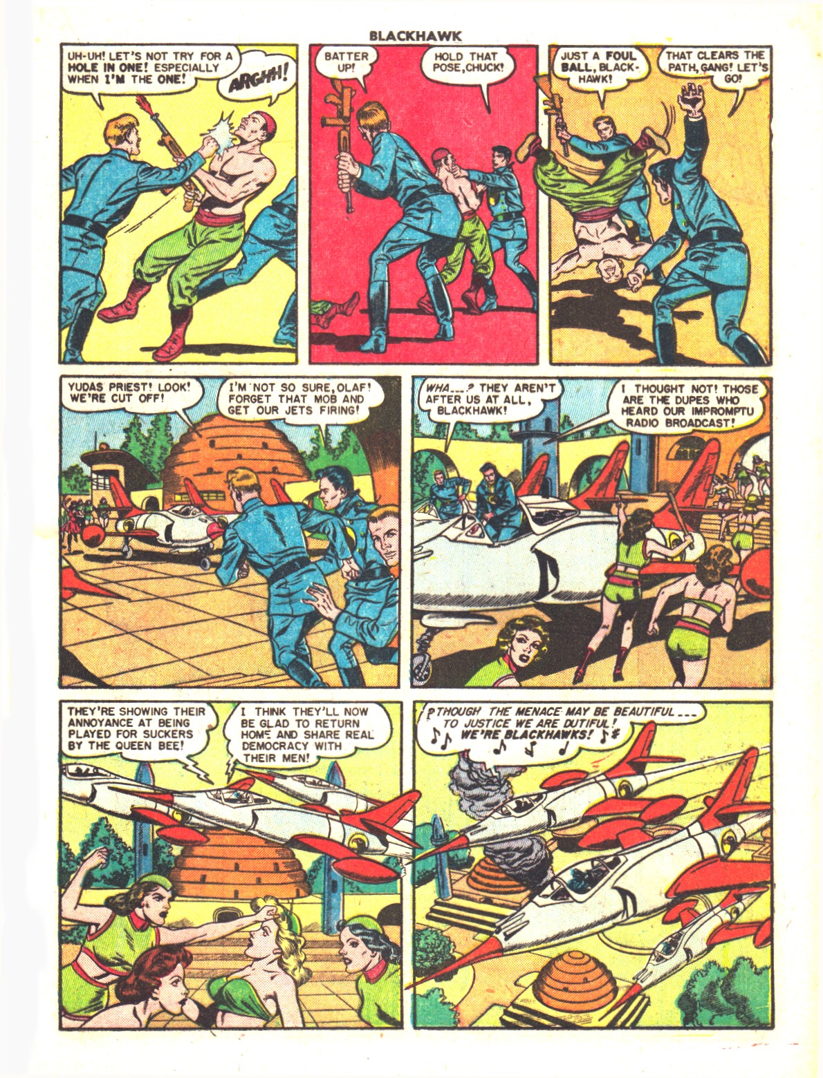 Read online Blackhawk (1957) comic -  Issue #38 - 25