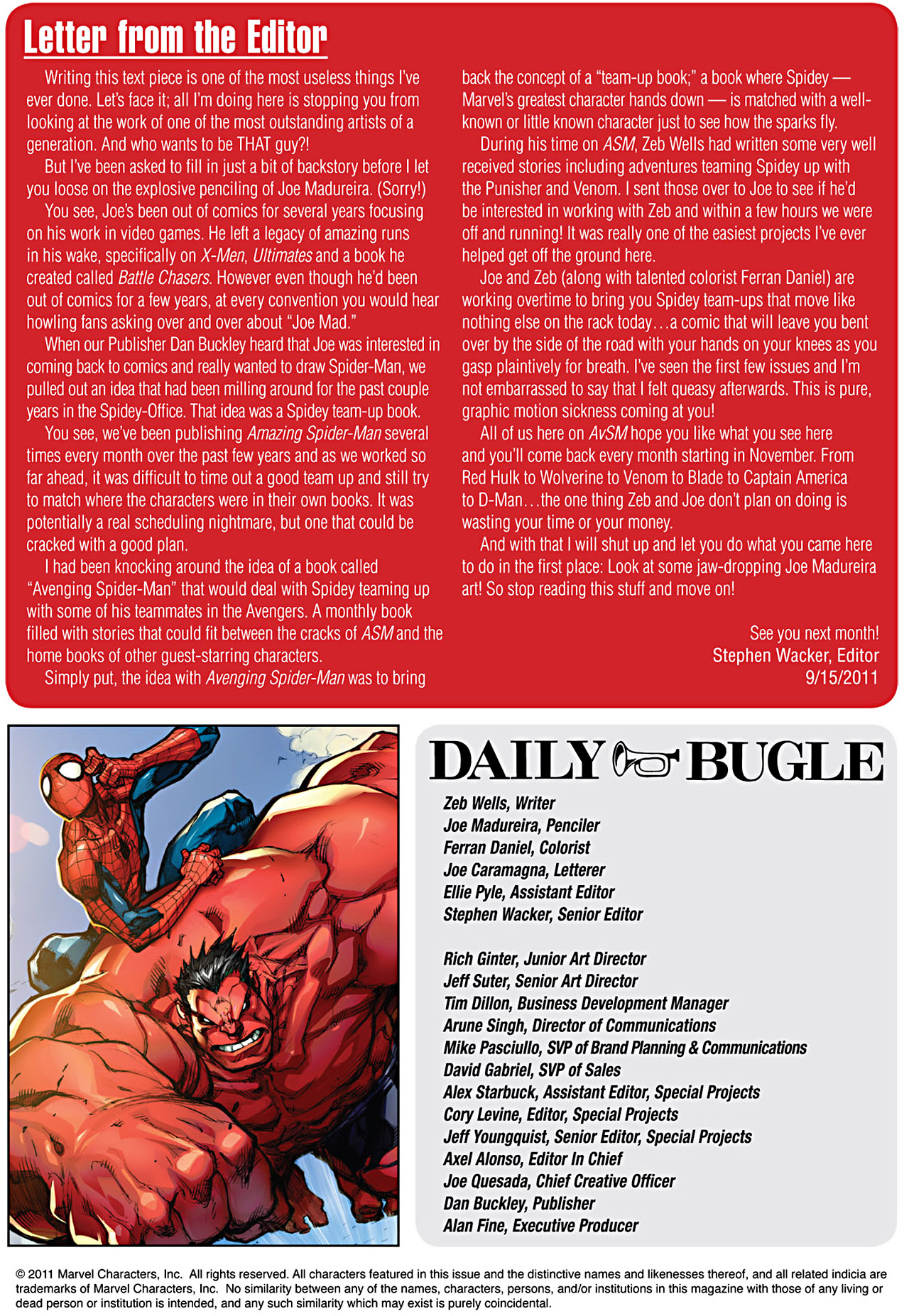 Read online Avenging Spider-Man Daily Bugle comic -  Issue # Full - 2