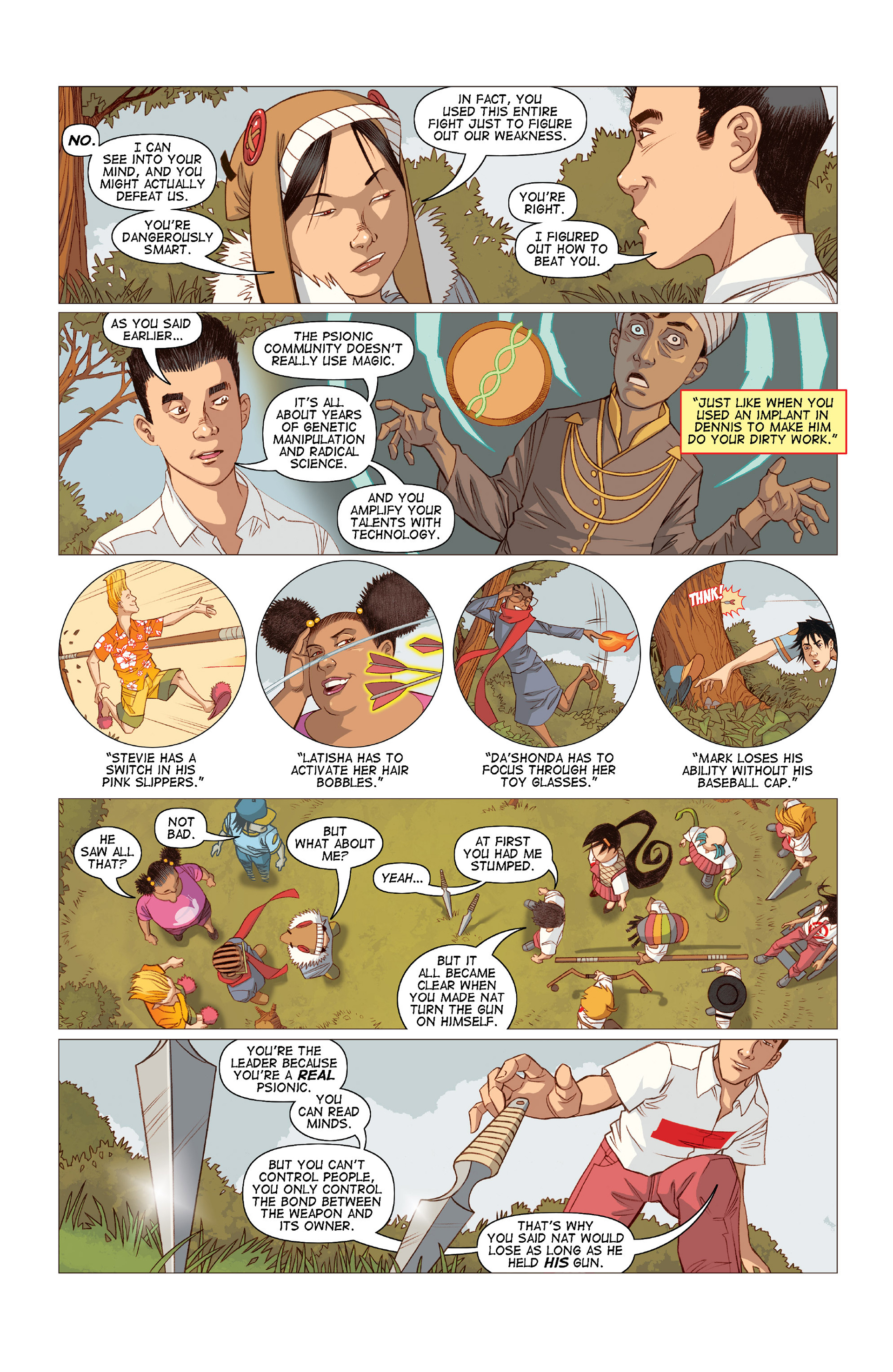 Read online Five Weapons comic -  Issue #10 - 25