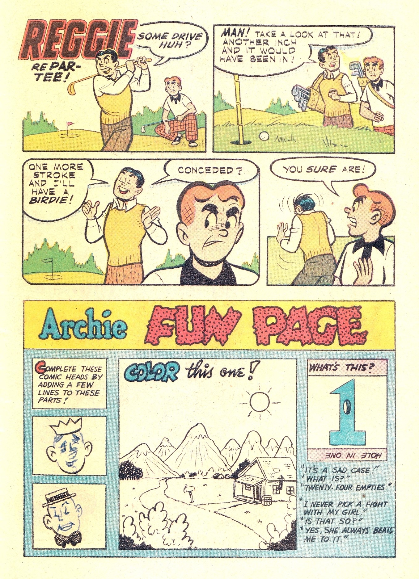 Read online Archie's Joke Book Magazine comic -  Issue #24 - 27