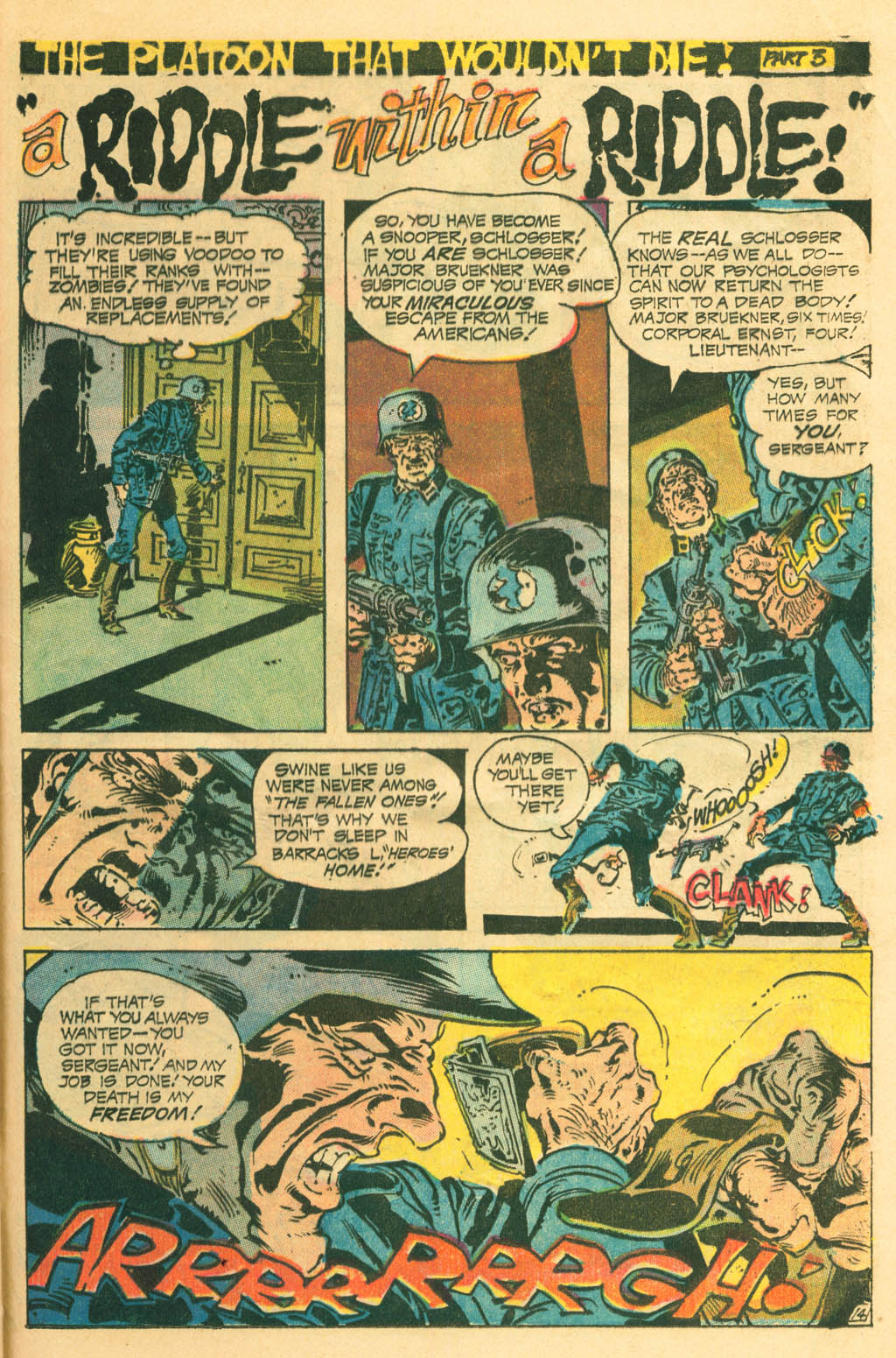 Read online Weird War Tales (1971) comic -  Issue #19 - 25
