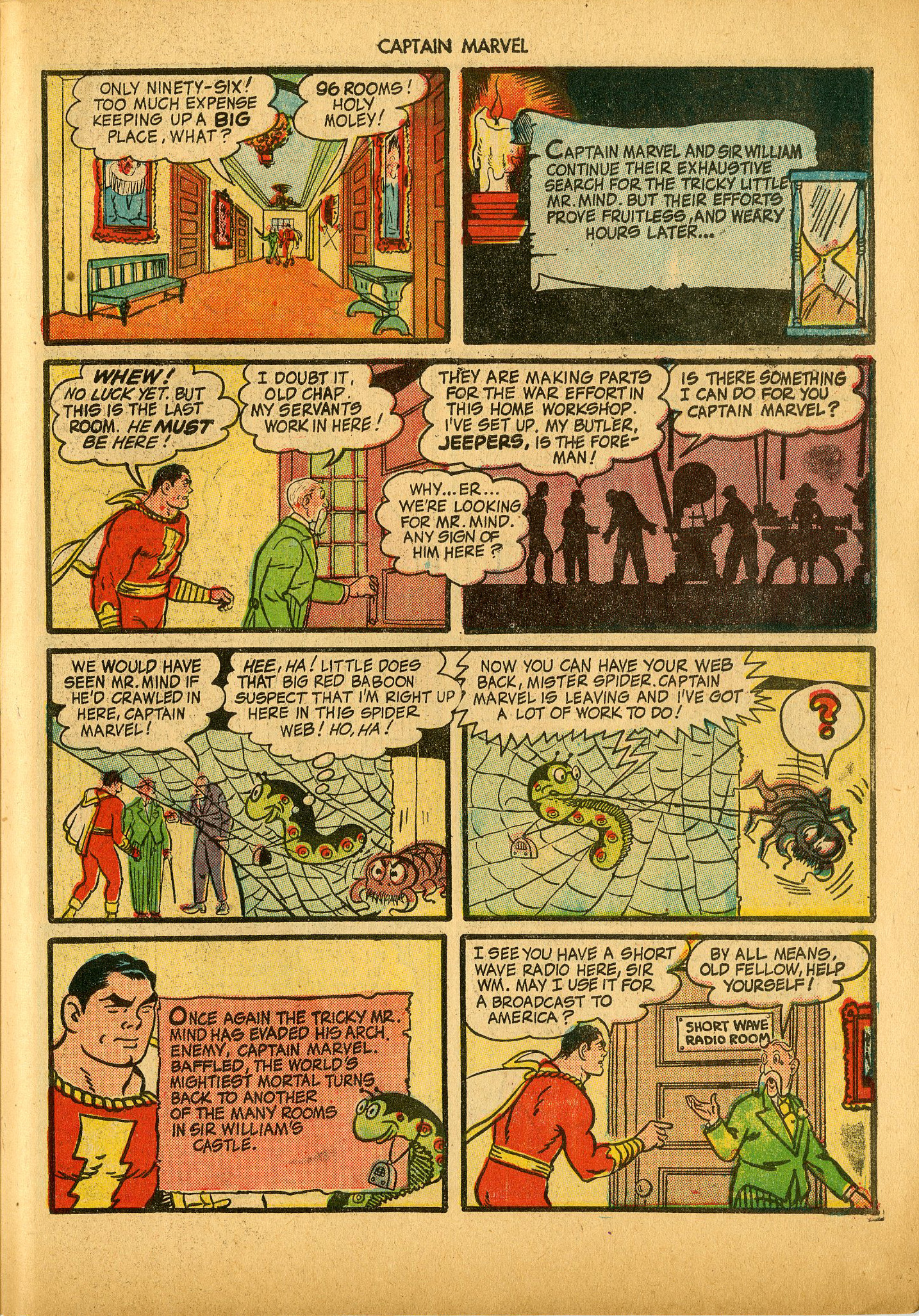 Read online Captain Marvel Adventures comic -  Issue #36 - 43