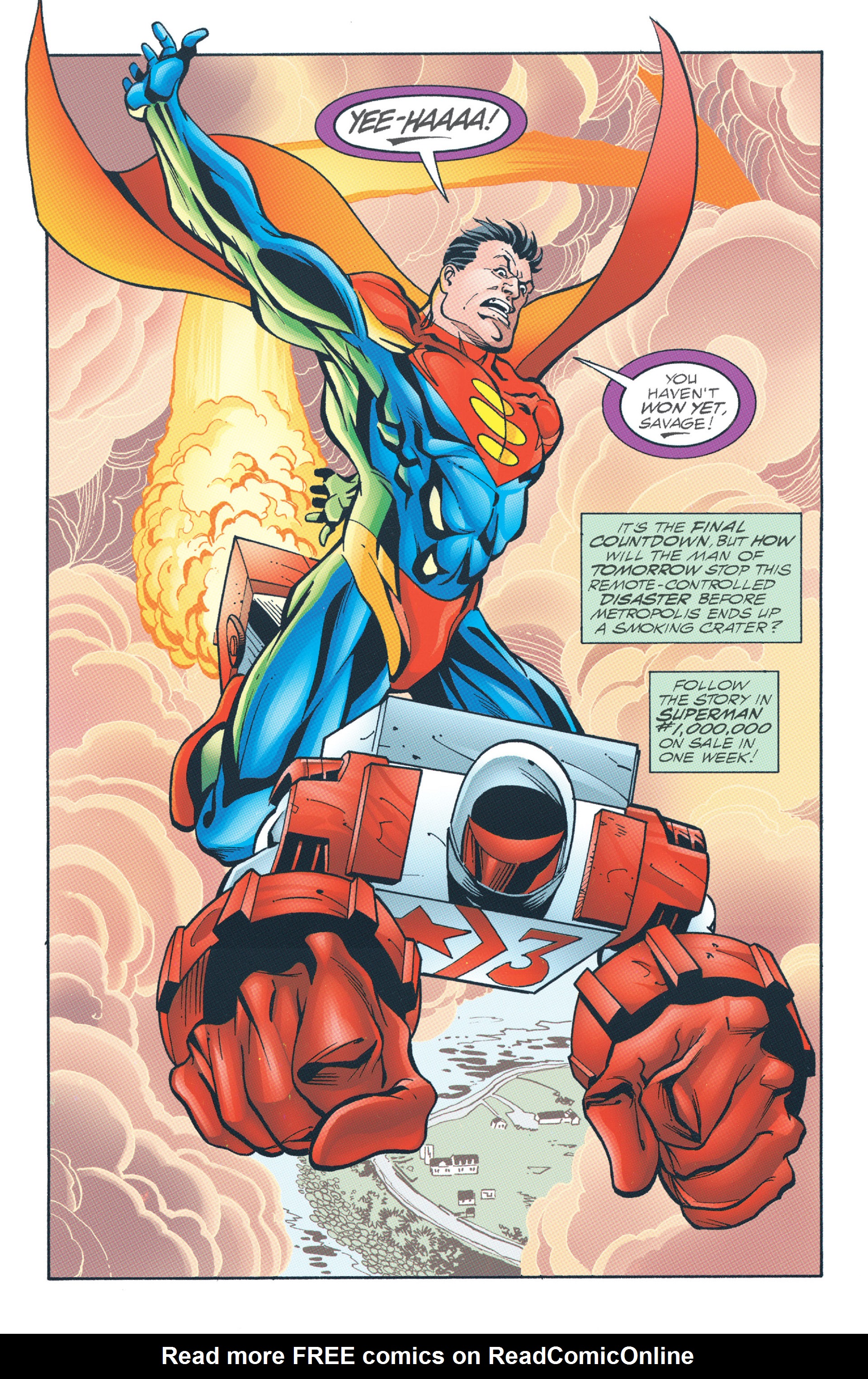 Read online Superman: The Man of Steel (1991) comic -  Issue #1,000,000 - 24