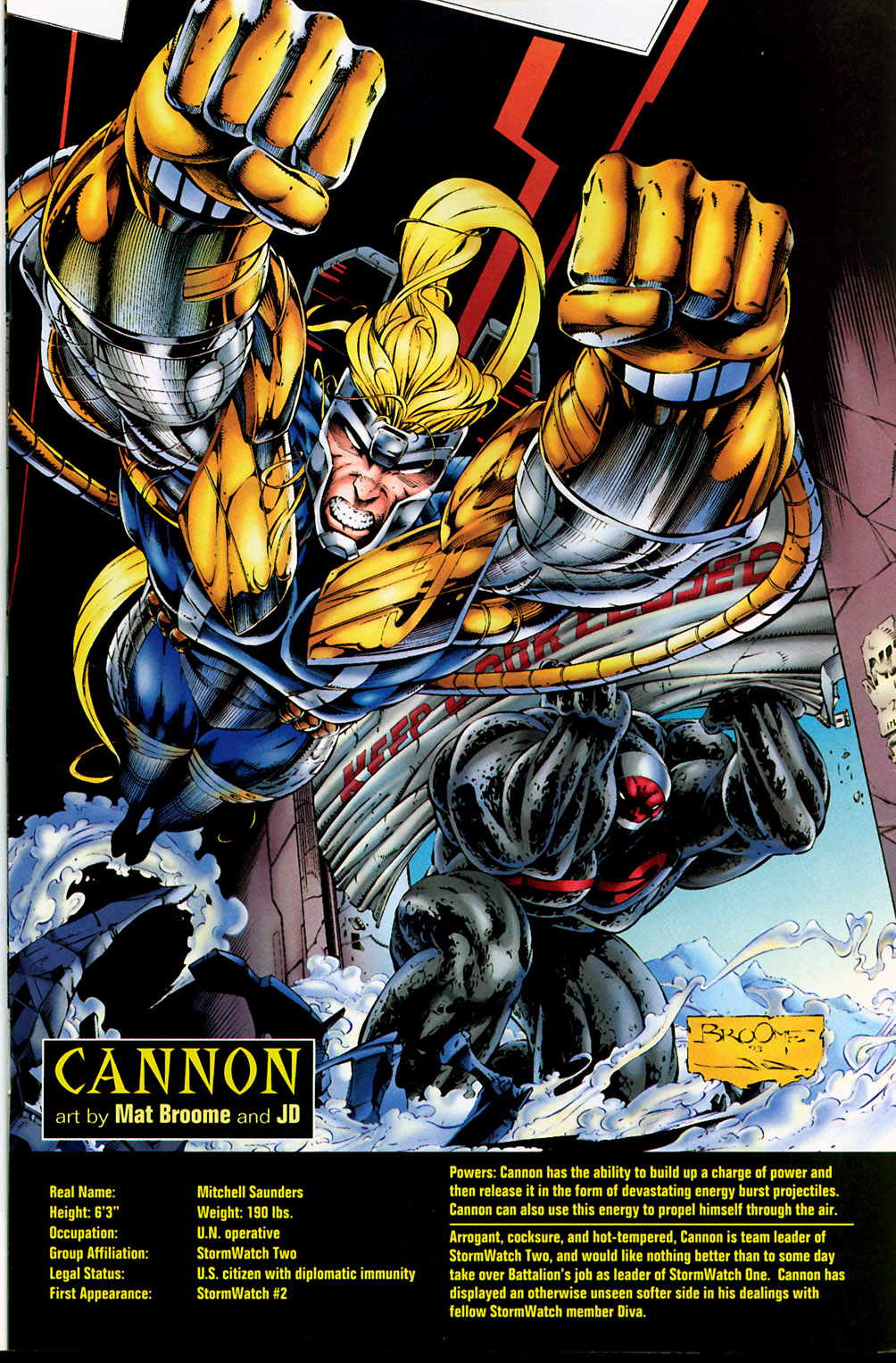 Read online Stormwatch Sourcebook comic -  Issue # Full - 10