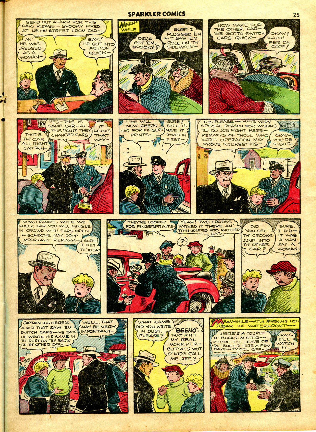 Read online Sparkler Comics comic -  Issue #17 - 27