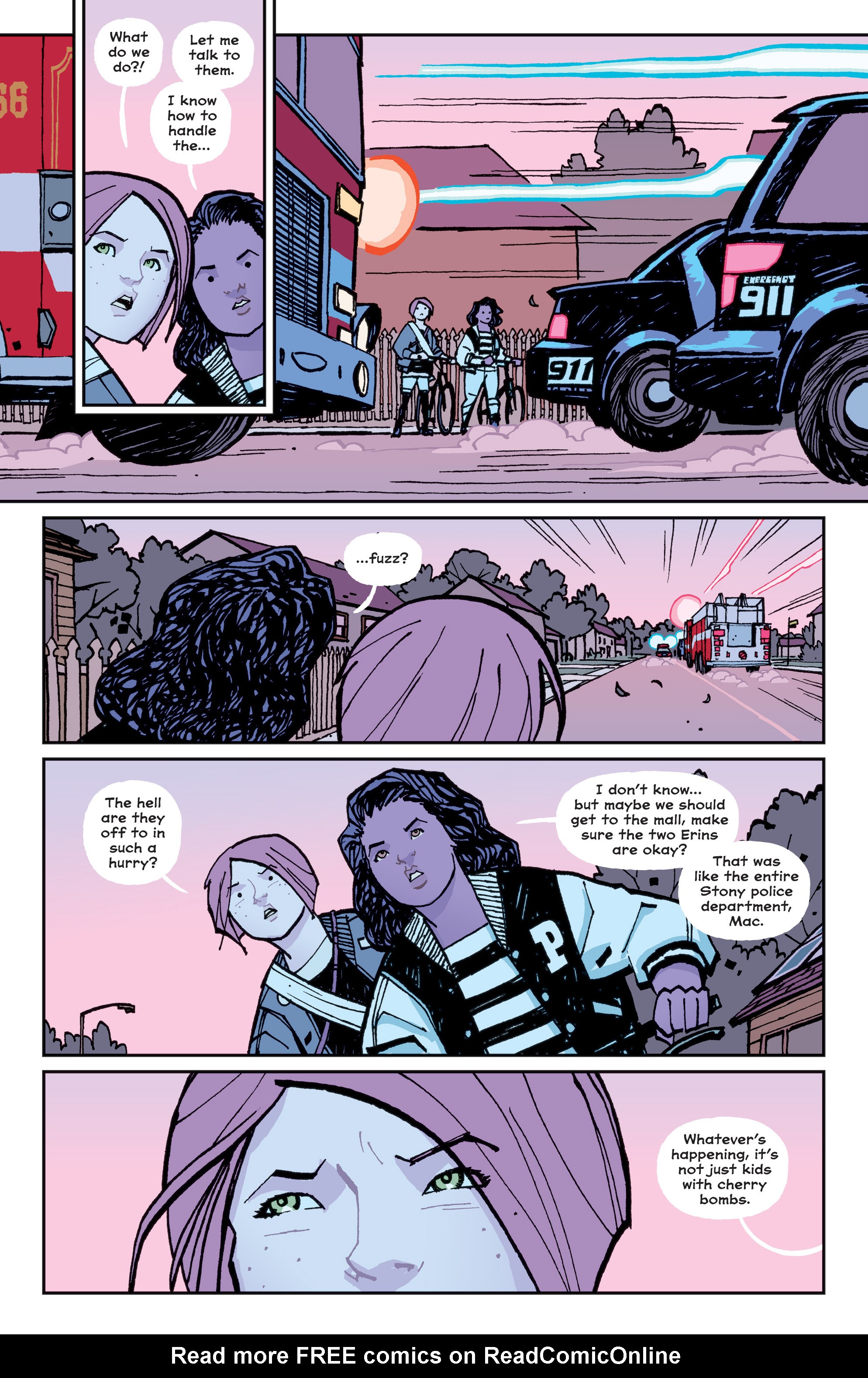 Read online Paper Girls comic -  Issue #8 - 11