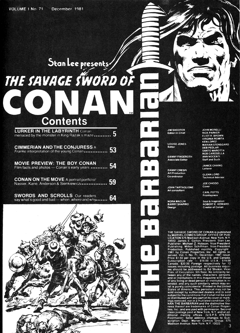 The Savage Sword Of Conan issue 71 - Page 3
