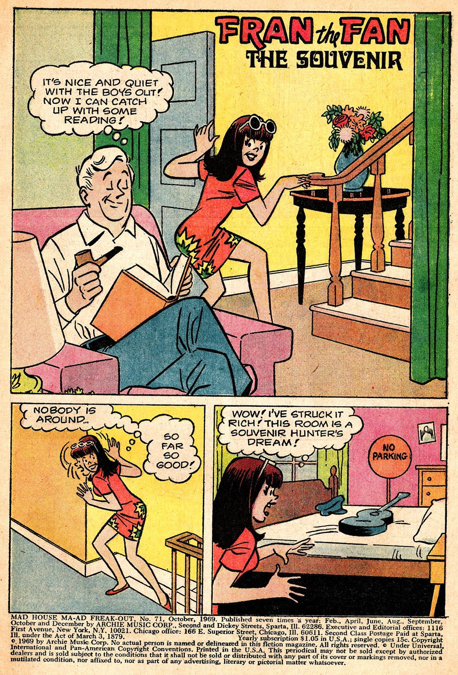 Read online Mad House Ma-ad Freak-Out comic -  Issue #71 - 3