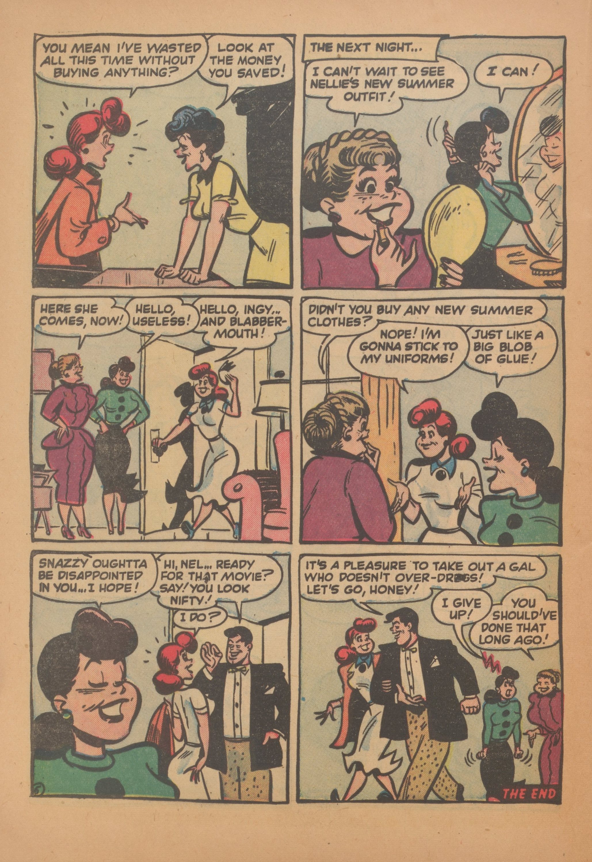 Read online Nellie The Nurse (1945) comic -  Issue #35 - 24