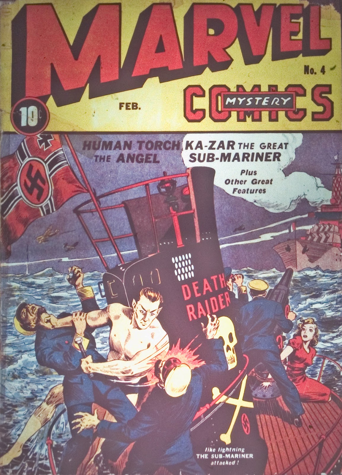 Marvel Mystery Comics (1939) issue 4 - Page 1