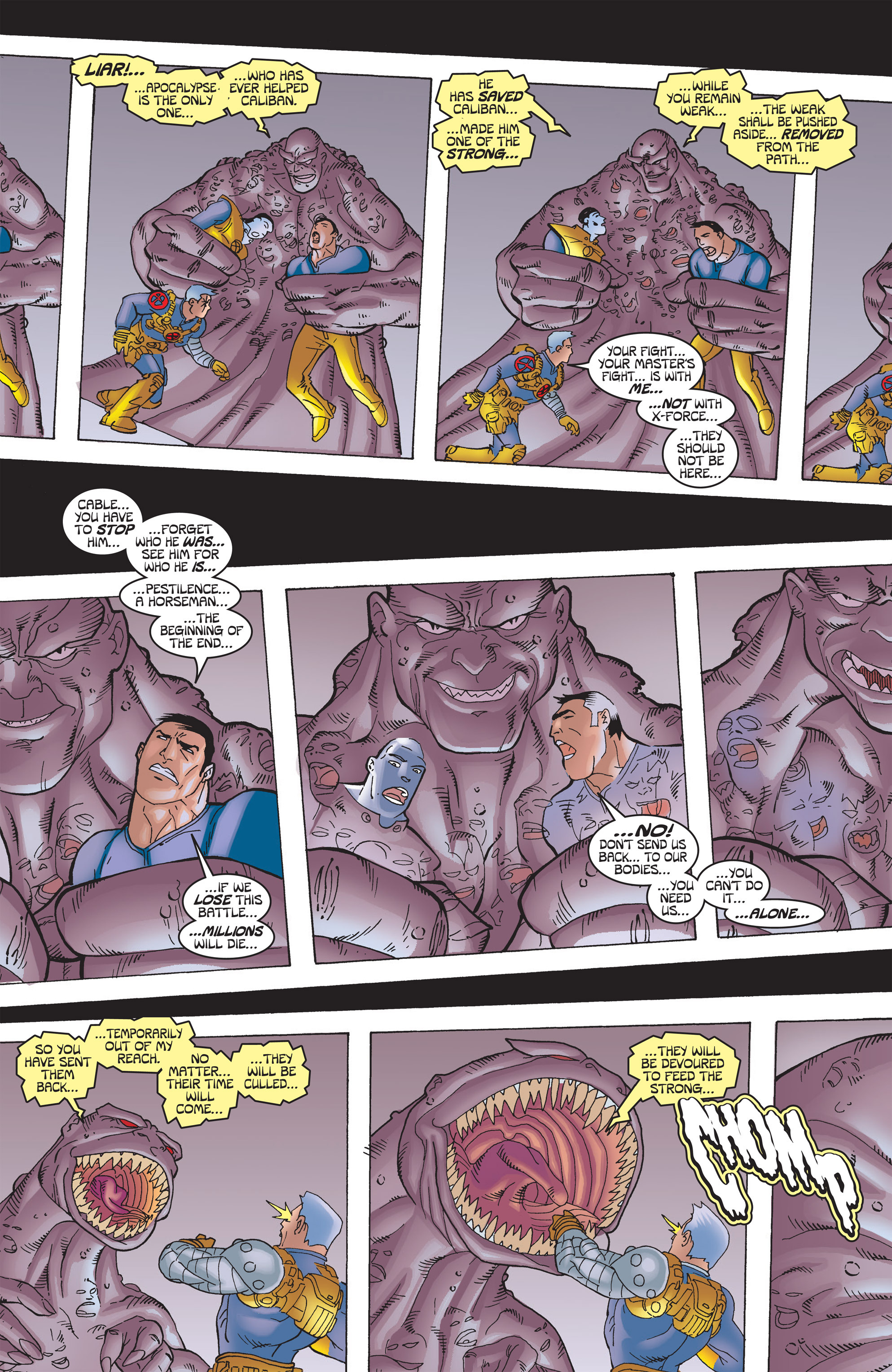 Read online X-Men vs. Apocalypse comic -  Issue # TPB 1 - 82