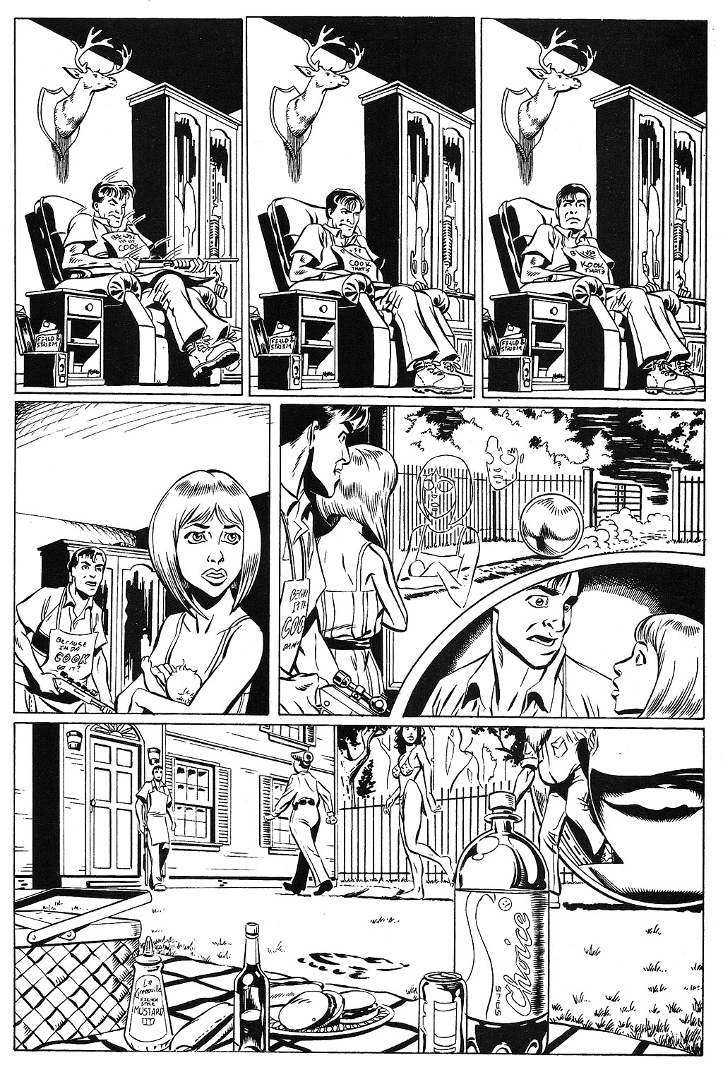 Read online Cavewoman: Missing Link comic -  Issue #1 - 25