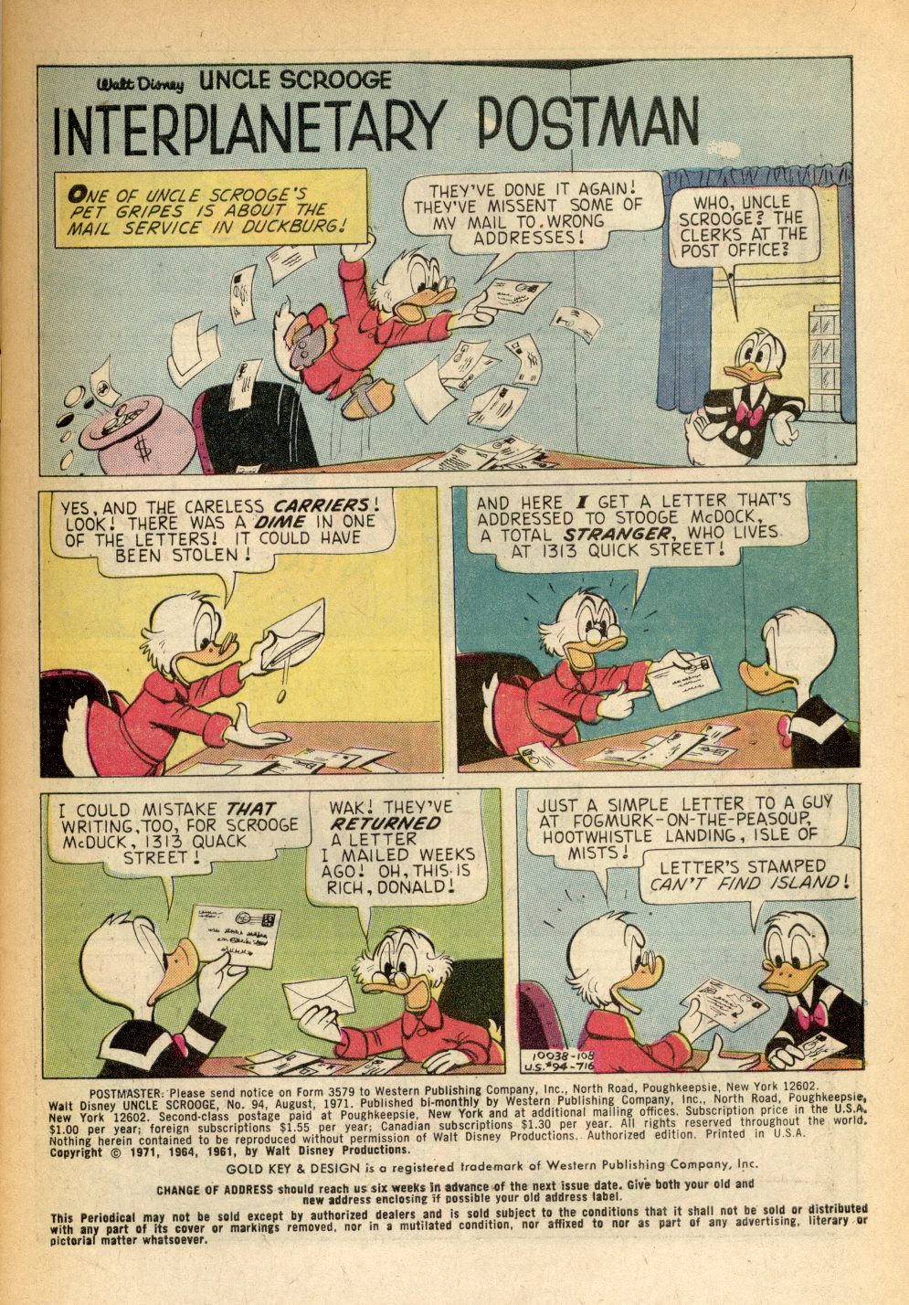 Read online Uncle Scrooge (1953) comic -  Issue #94 - 3