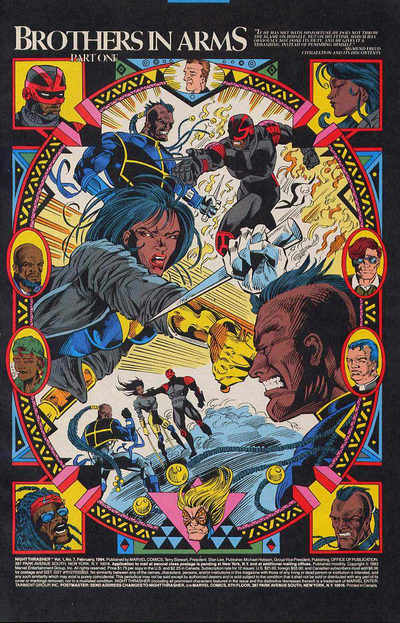 Read online Night Thrasher comic -  Issue #7 - 2