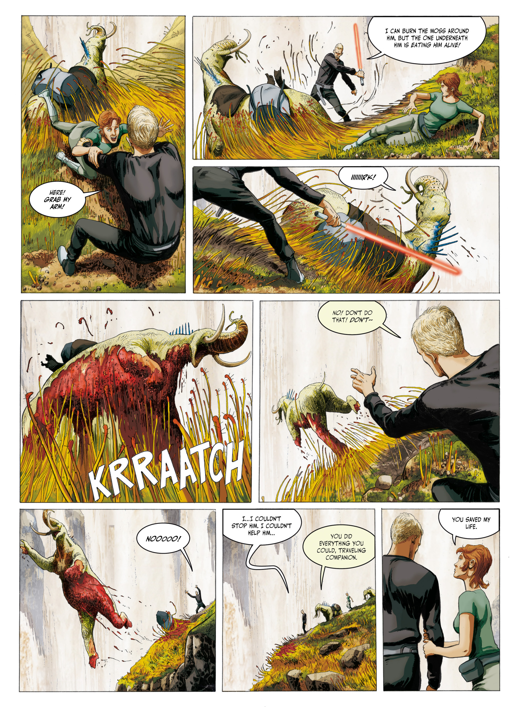 Read online Robert Silverberg's COLONIES comic -  Issue #2 - 7