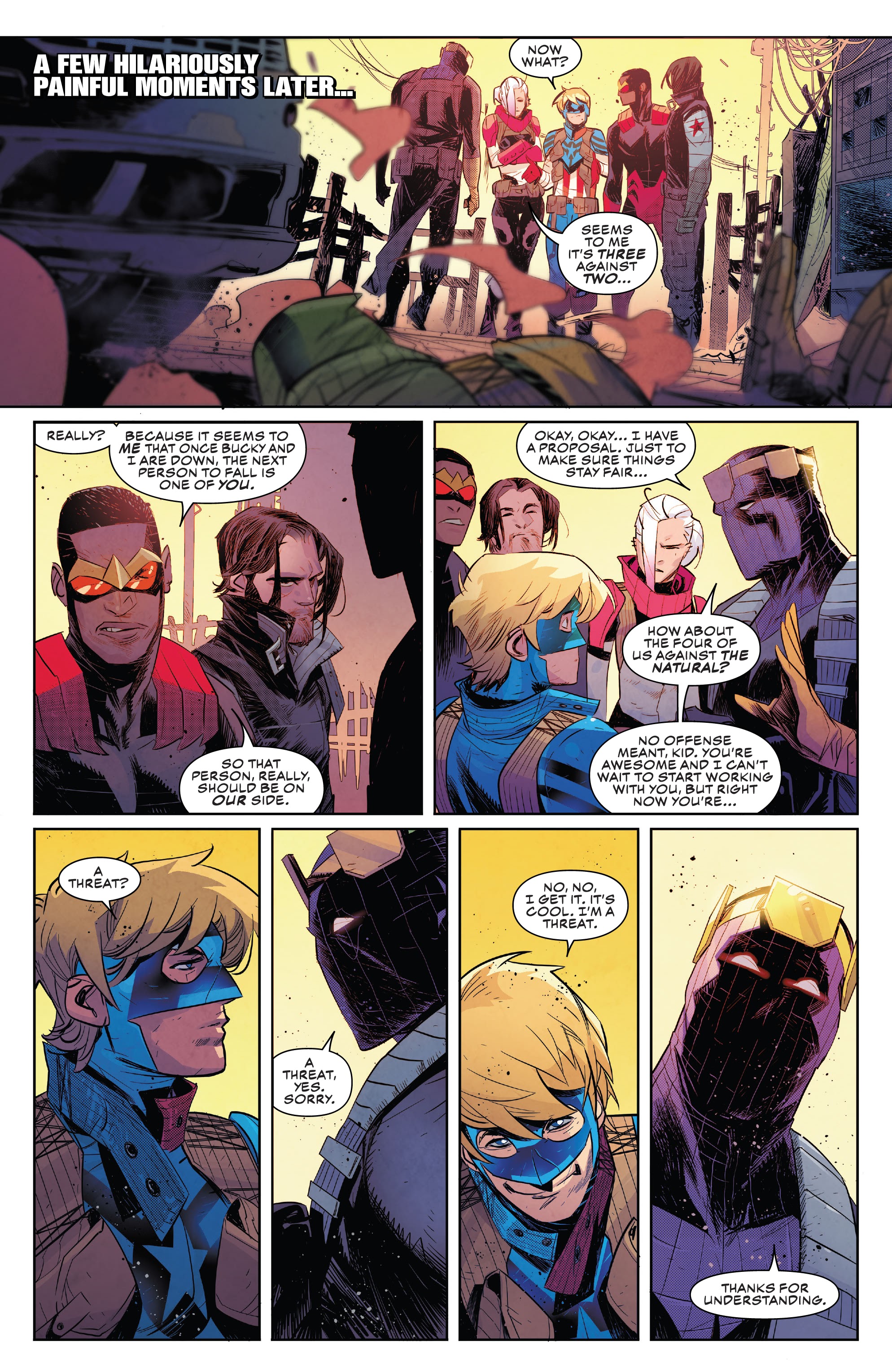 Read online Falcon & Winter Soldier comic -  Issue #5 - 14