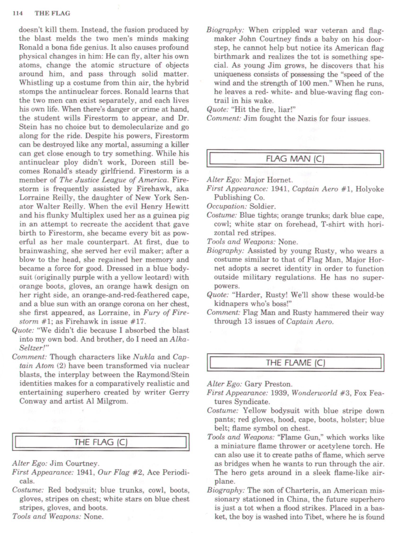 Read online The Encyclopedia of Superheroes comic -  Issue # TPB (Part 2) - 33