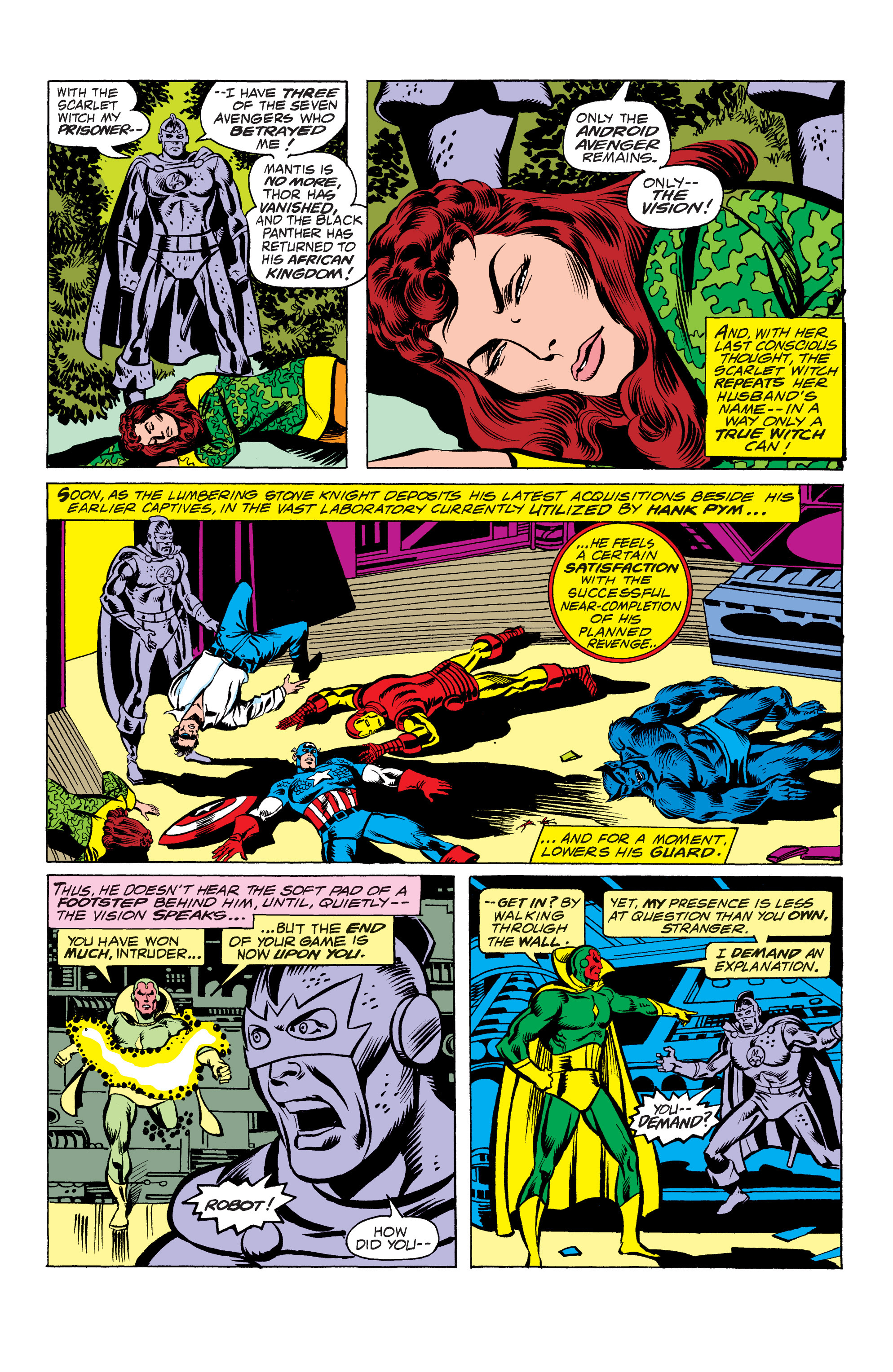 Read online Marvel Masterworks: The Avengers comic -  Issue # TPB 16 (Part 3) - 1