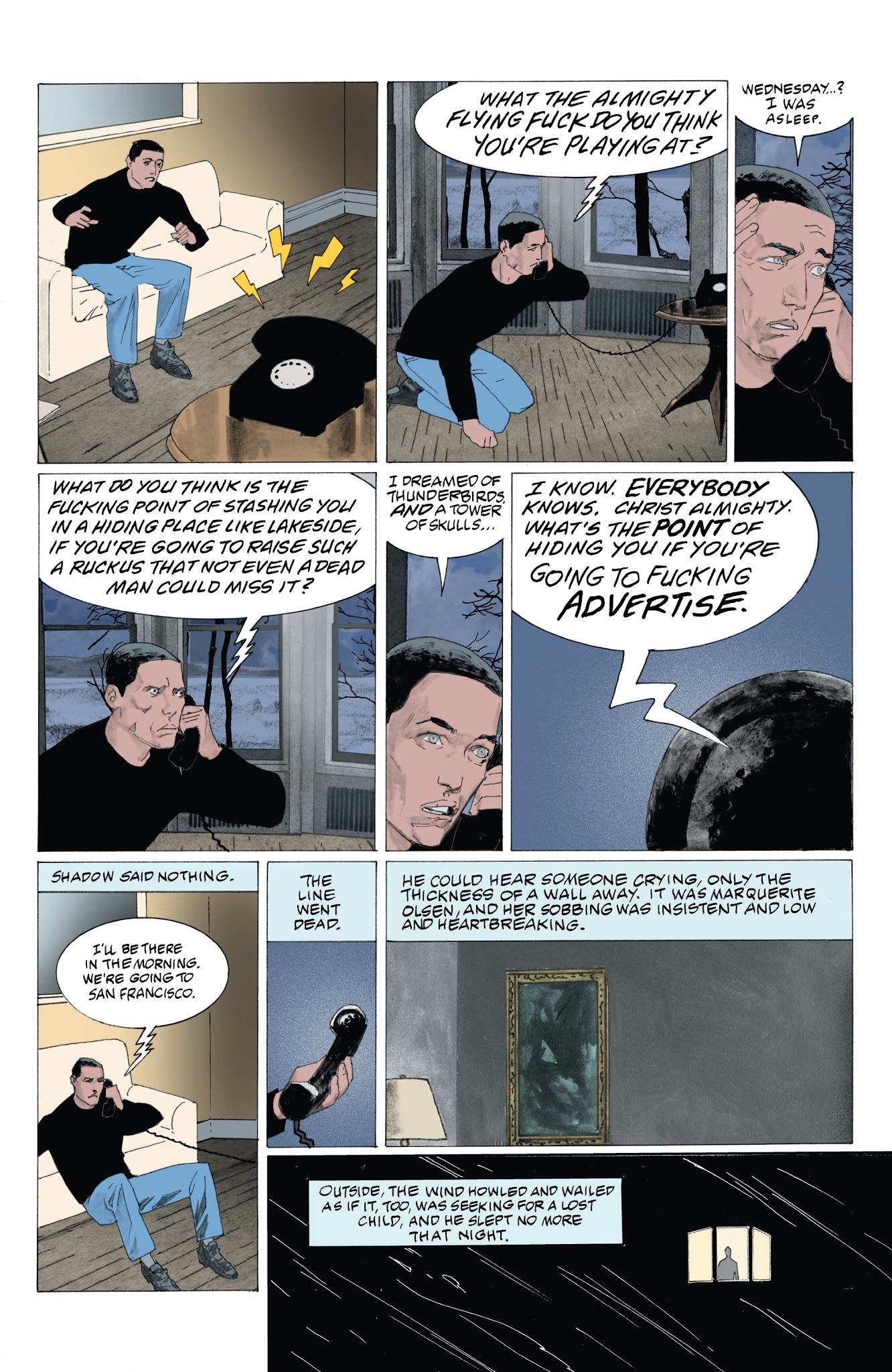 Read online American Gods: My Ainsel comic -  Issue #4 - 12