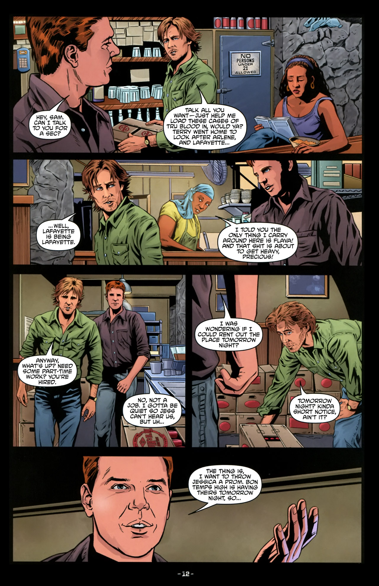 Read online True Blood: Tainted Love comic -  Issue #1 - 15