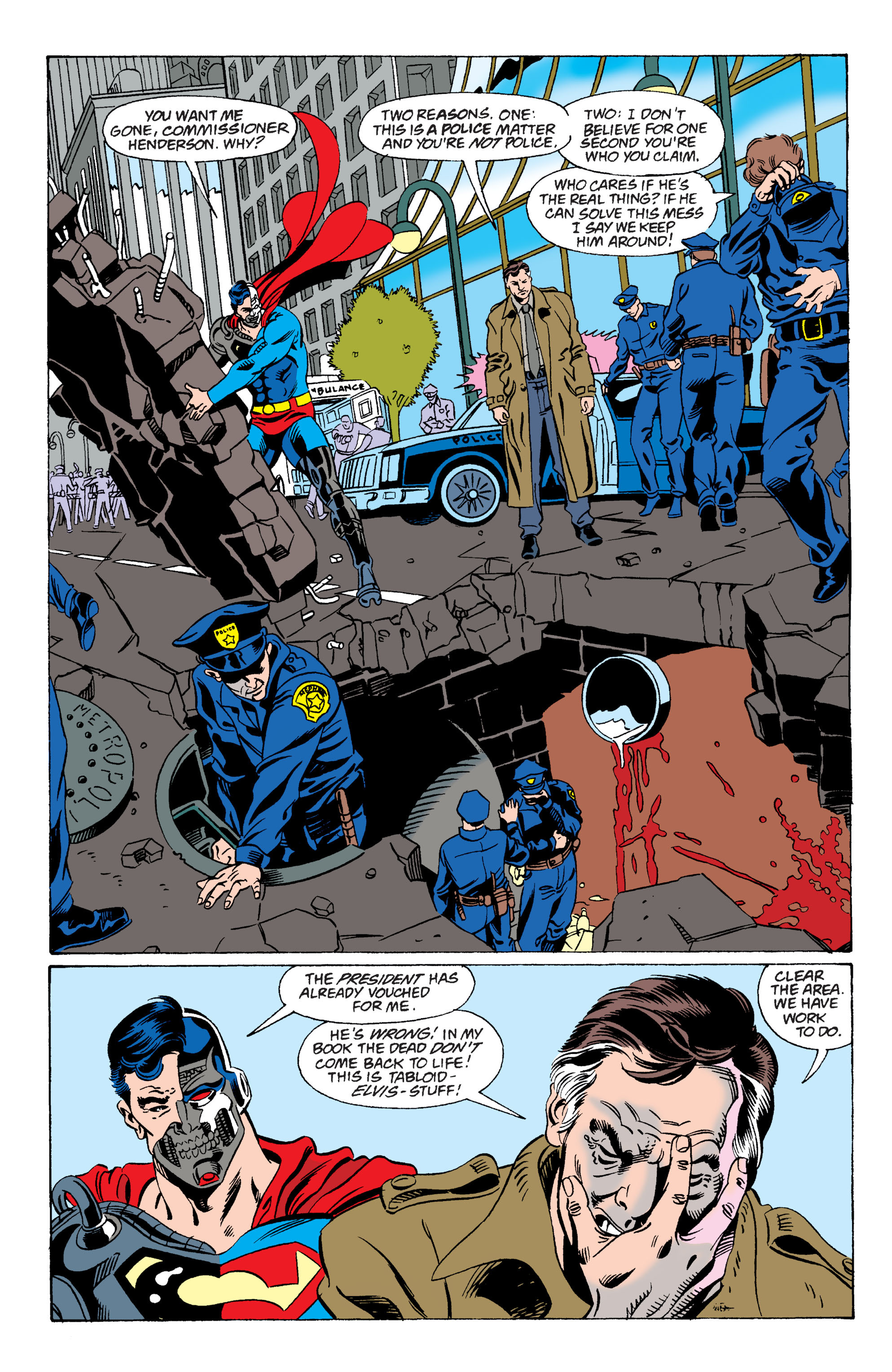 Read online Superman: The Death and Return of Superman Omnibus comic -  Issue # TPB (Part 8) - 88