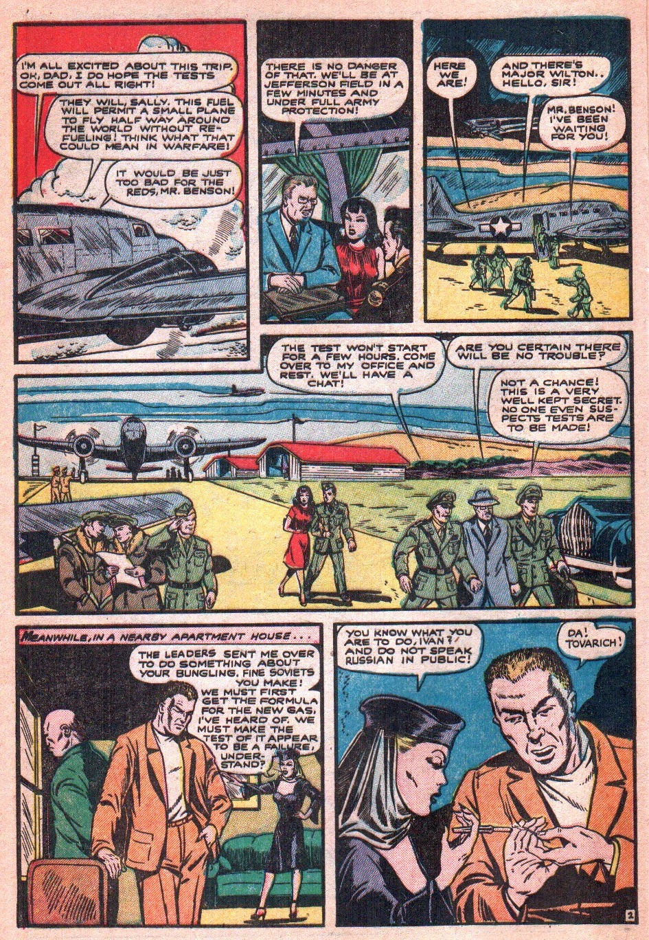 Read online Captain Jet comic -  Issue #3 - 4
