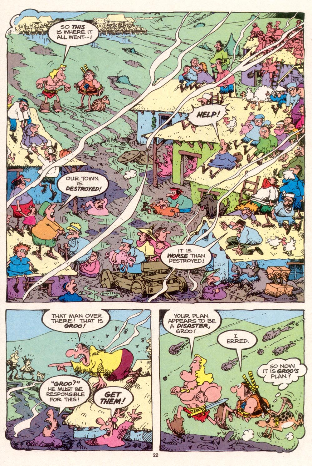 Read online Sergio Aragonés Groo the Wanderer comic -  Issue #96 - 23