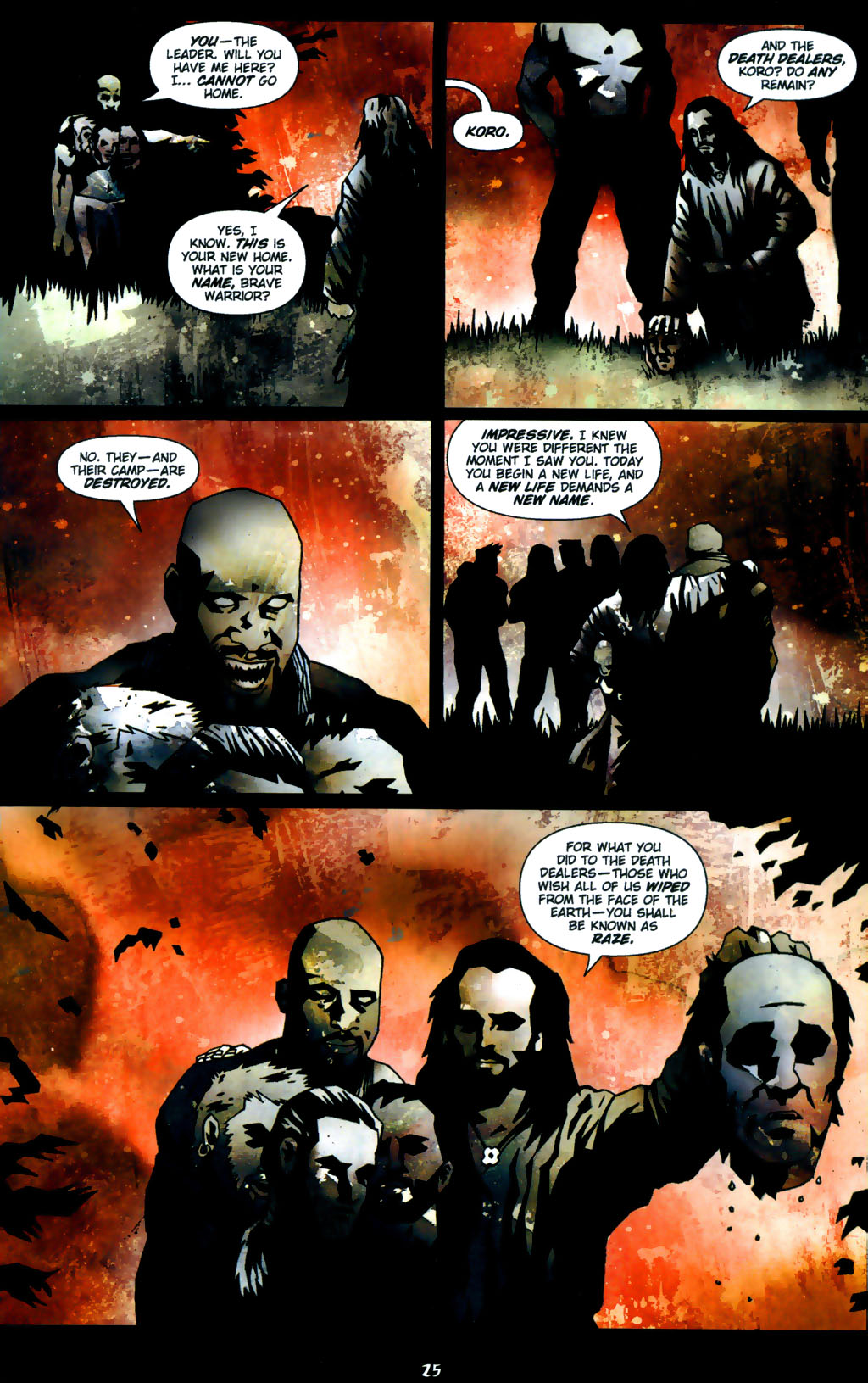 Read online Underworld: Red In Tooth And Claw comic -  Issue #3 - 23