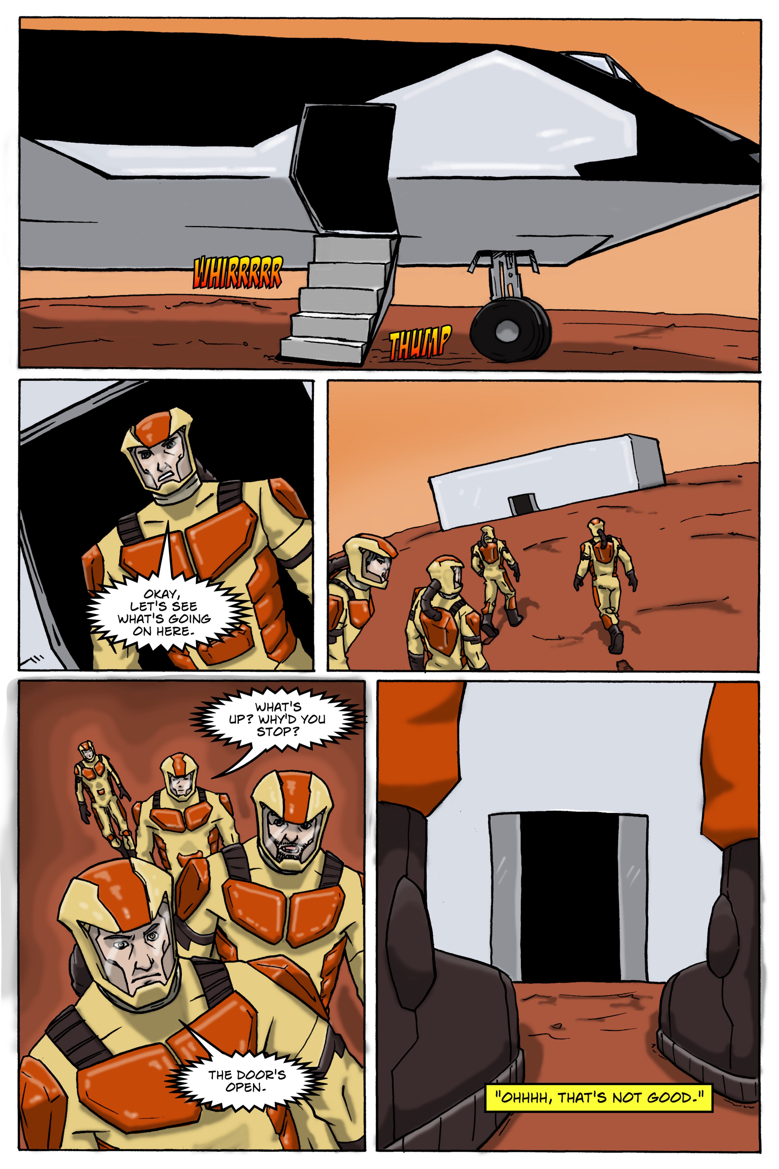 Read online Mars One comic -  Issue #1 - 20