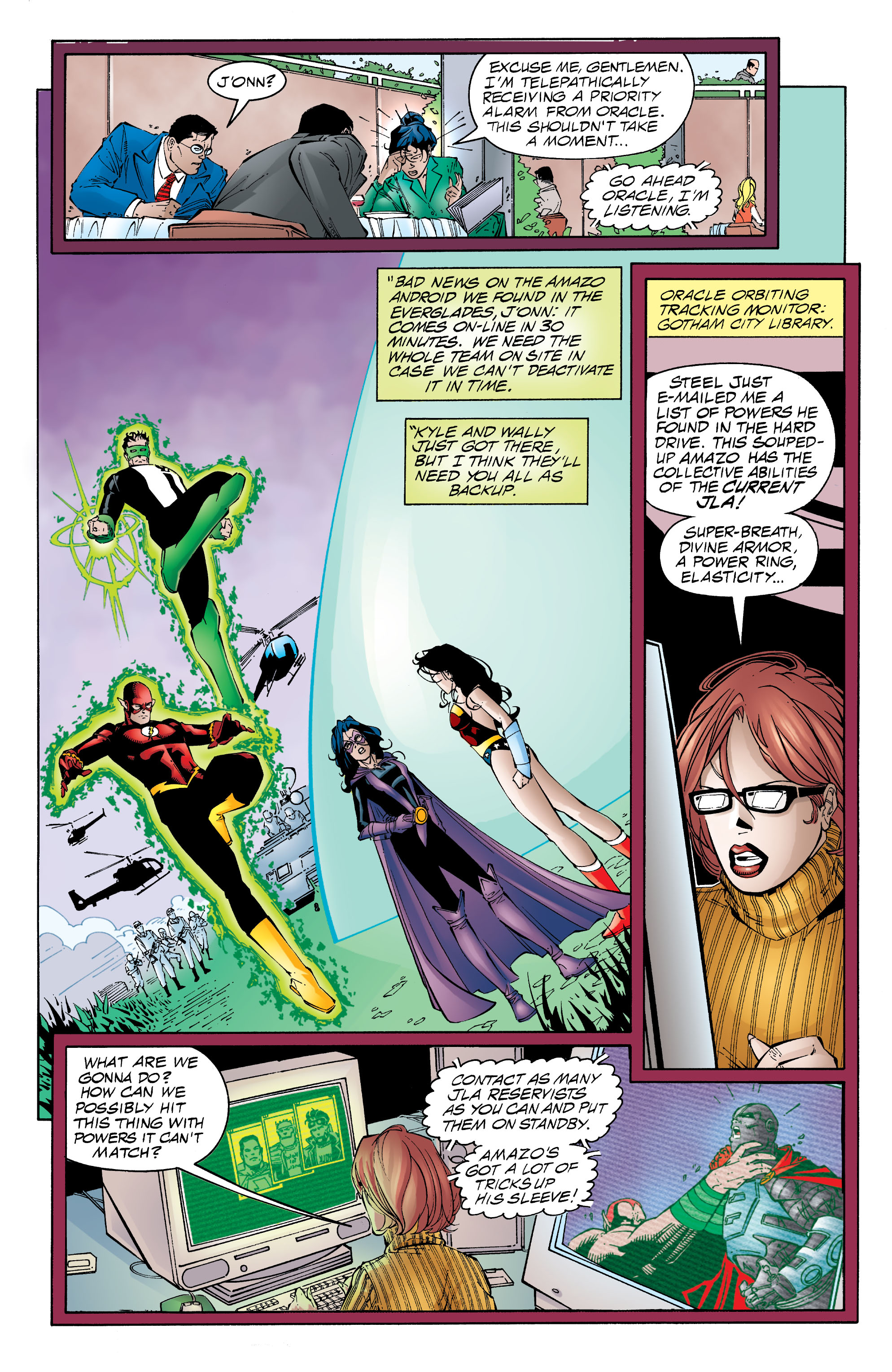Read online JLA (1997) comic -  Issue #27 - 12