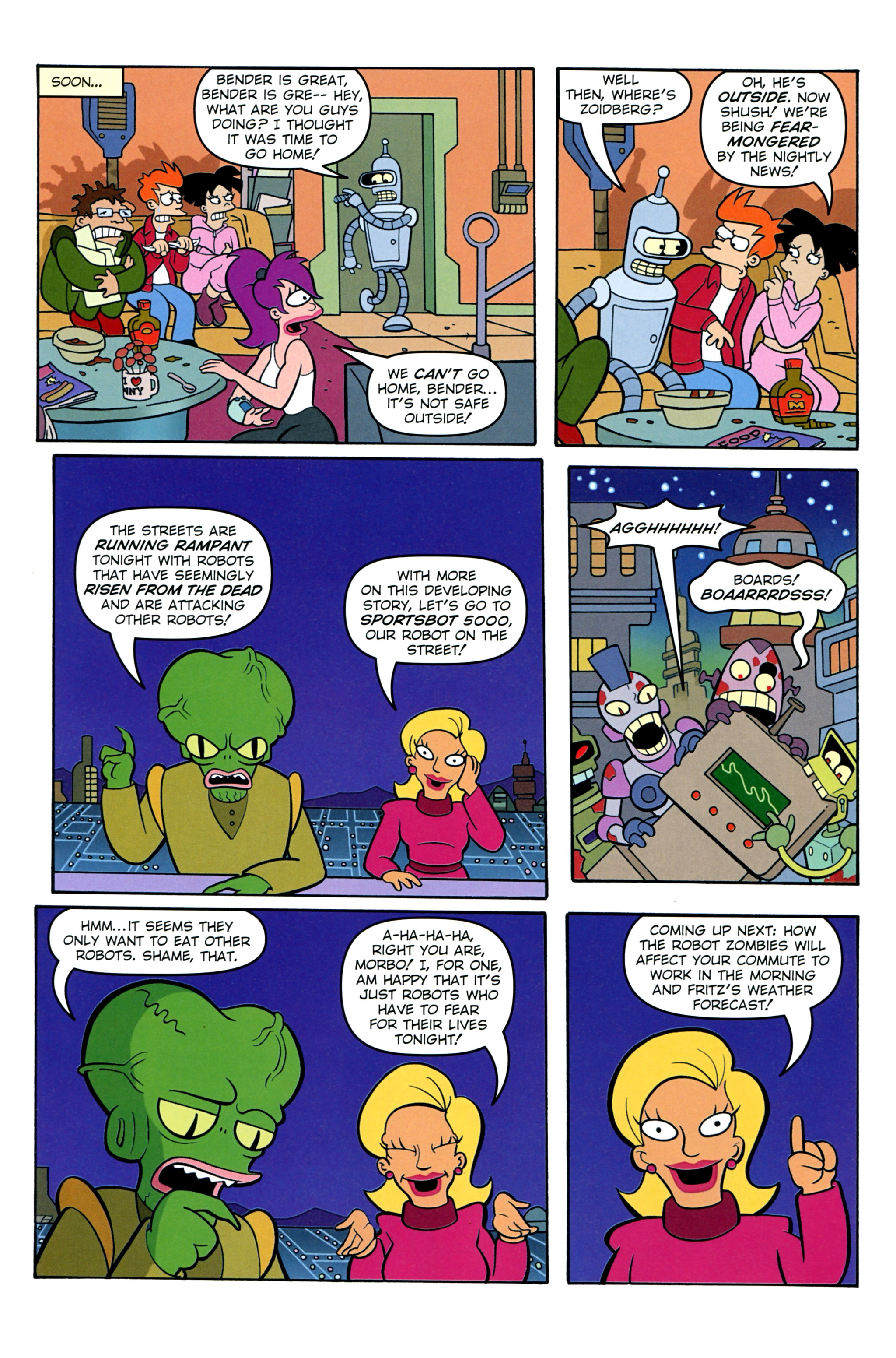 Read online Futurama Comics comic -  Issue #73 - 13