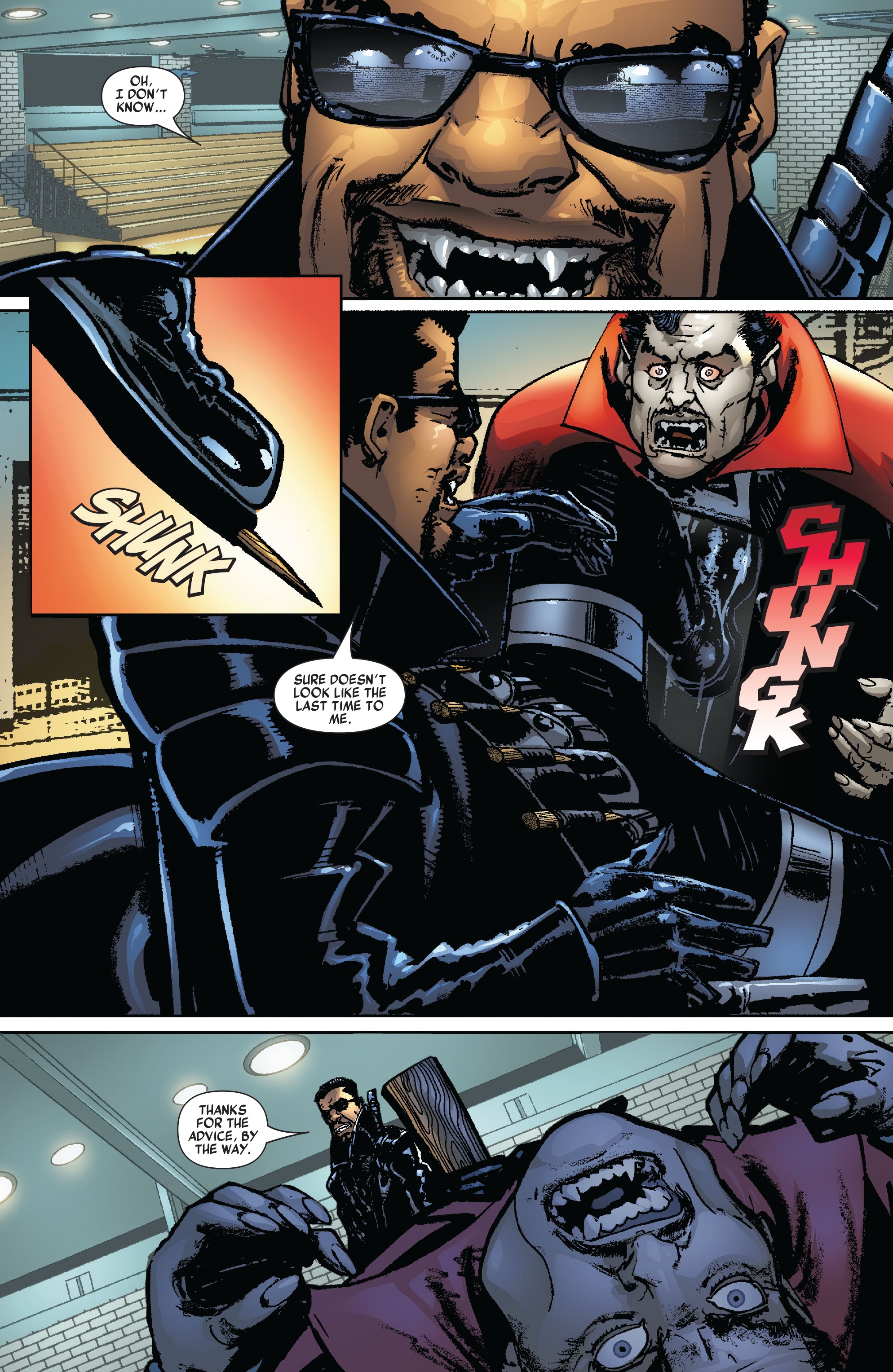 Read online Blade by Marc Guggenheim: The Complete Collection comic -  Issue # TPB (Part 1) - 8