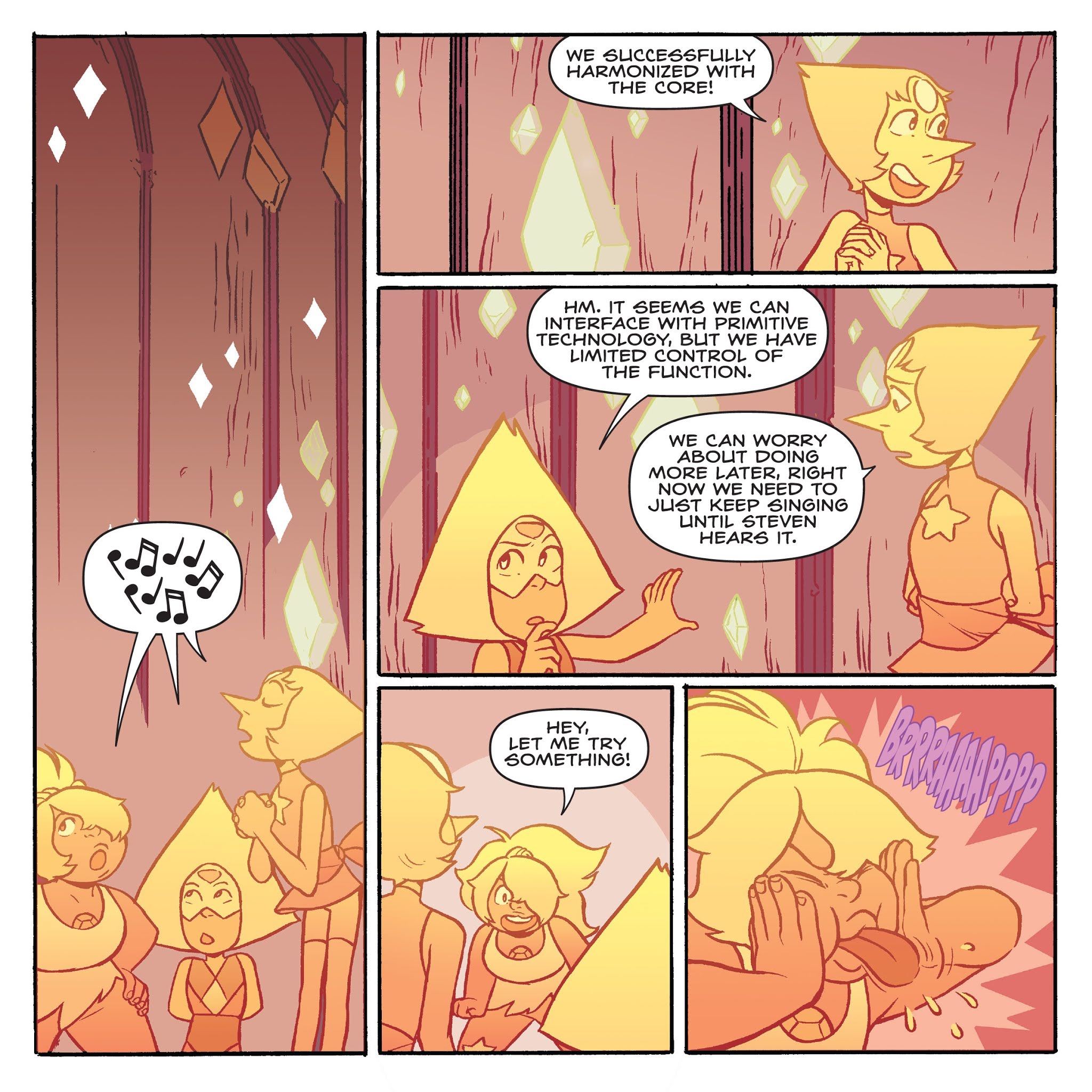 Read online Steven Universe: Harmony comic -  Issue #4 - 4