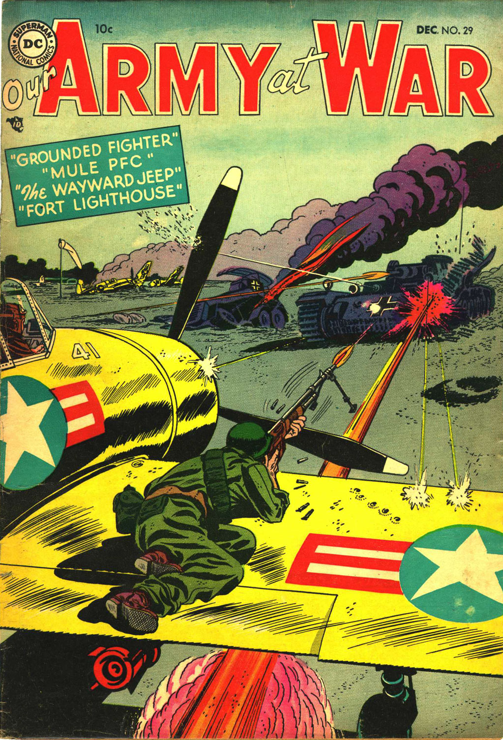 Read online Our Army at War (1952) comic -  Issue #29 - 1