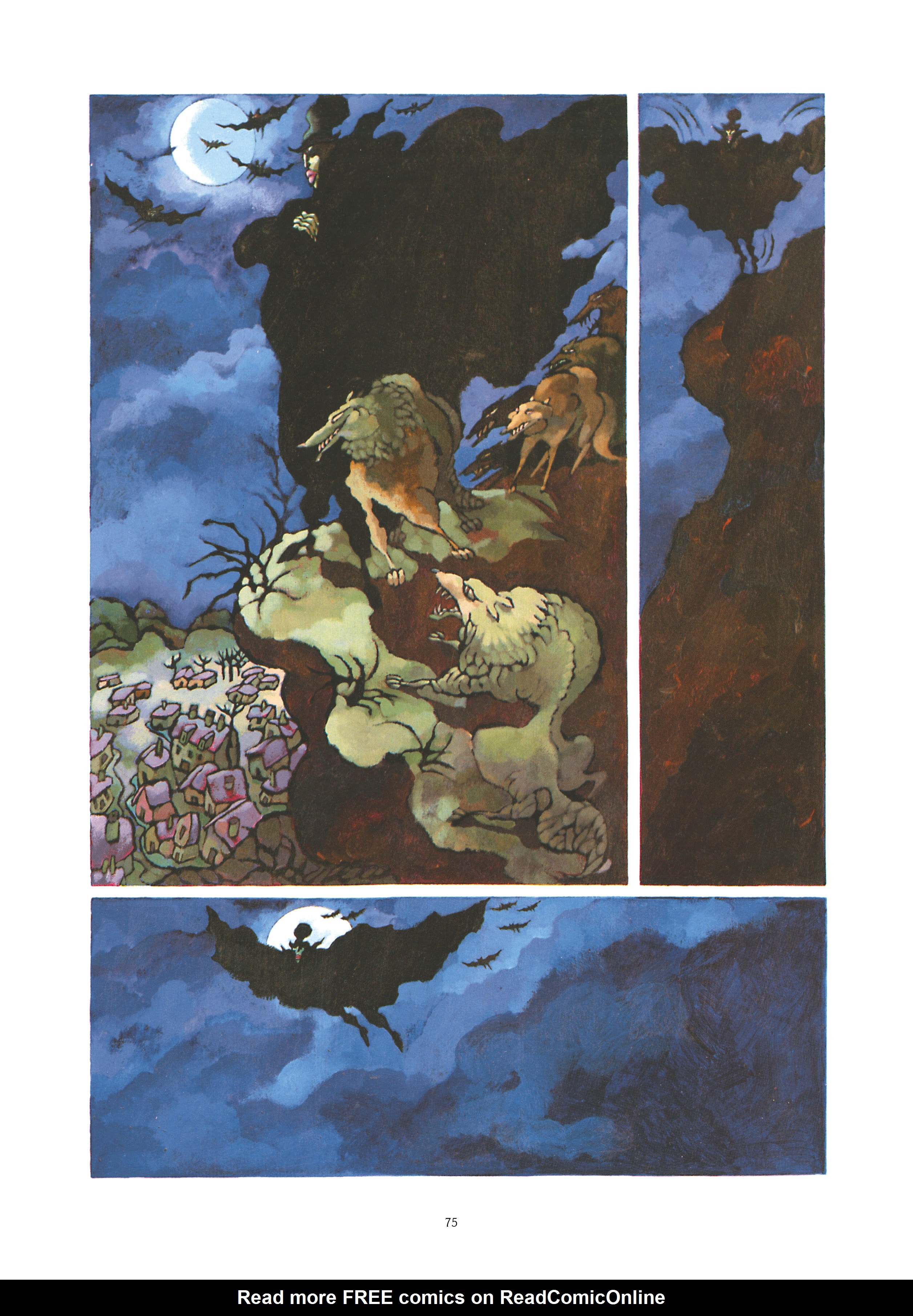 Read online Alberto Breccia's Dracula comic -  Issue # TPB - 68