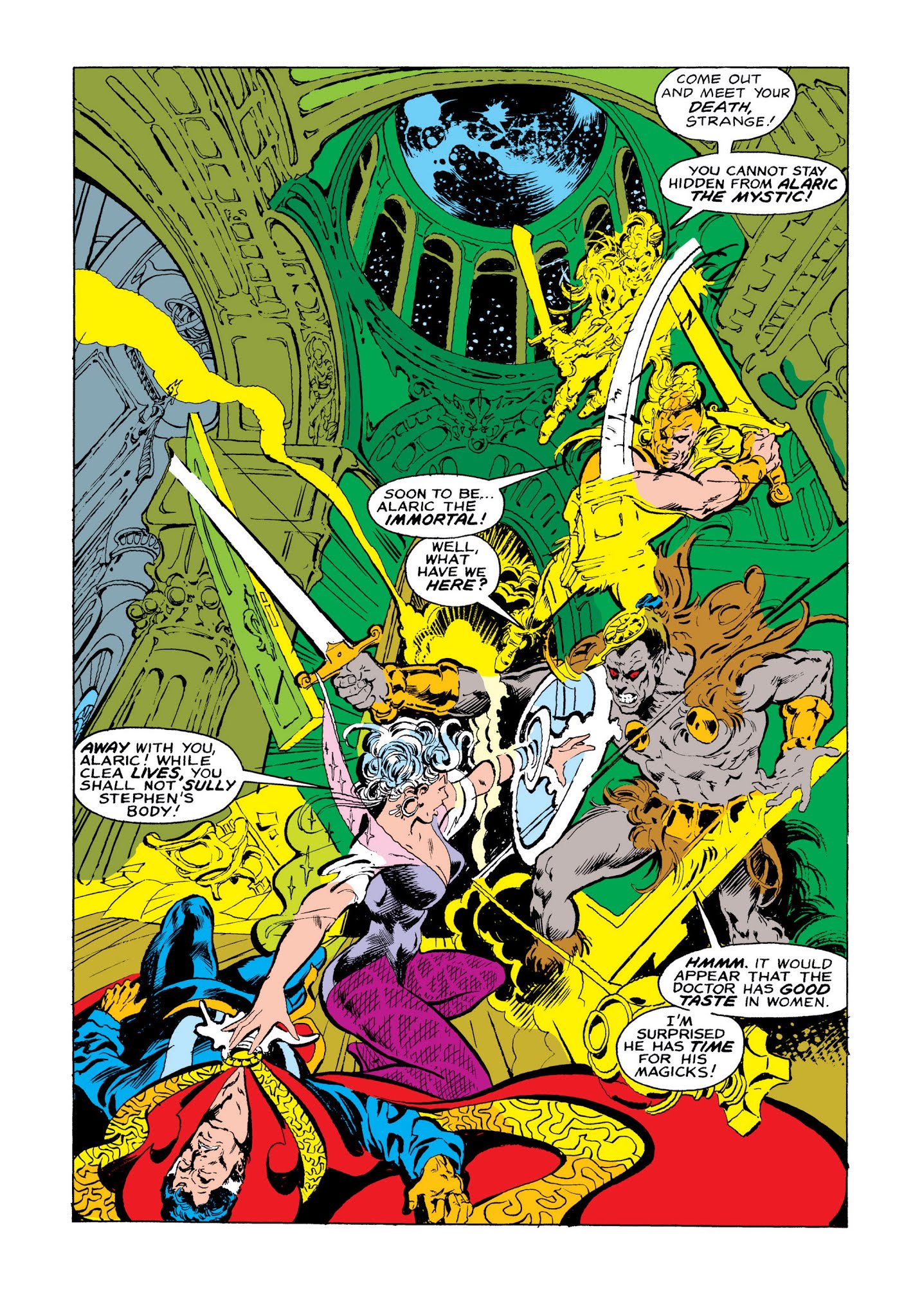 Read online Marvel Masterworks: Doctor Strange comic -  Issue # TPB 7 (Part 2) - 56