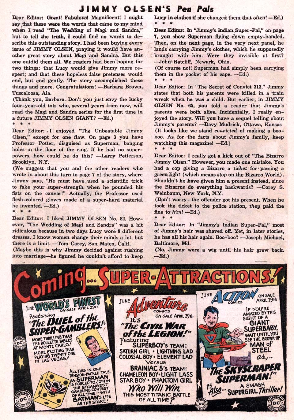 Read online Superman's Pal Jimmy Olsen comic -  Issue #85 - 22