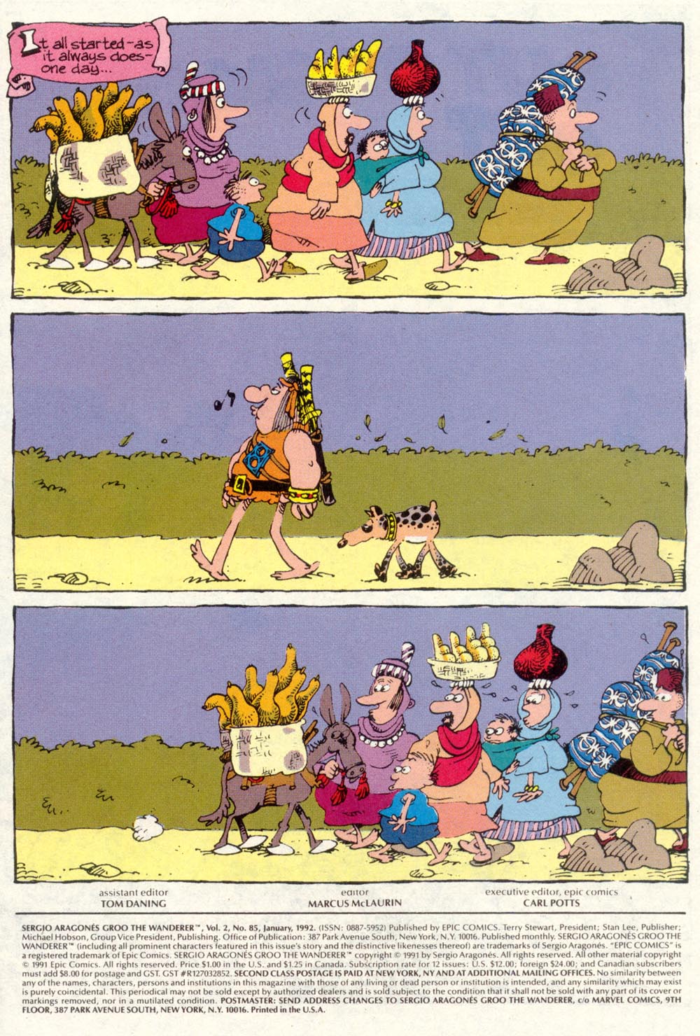 Read online Sergio Aragonés Groo the Wanderer comic -  Issue #85 - 2