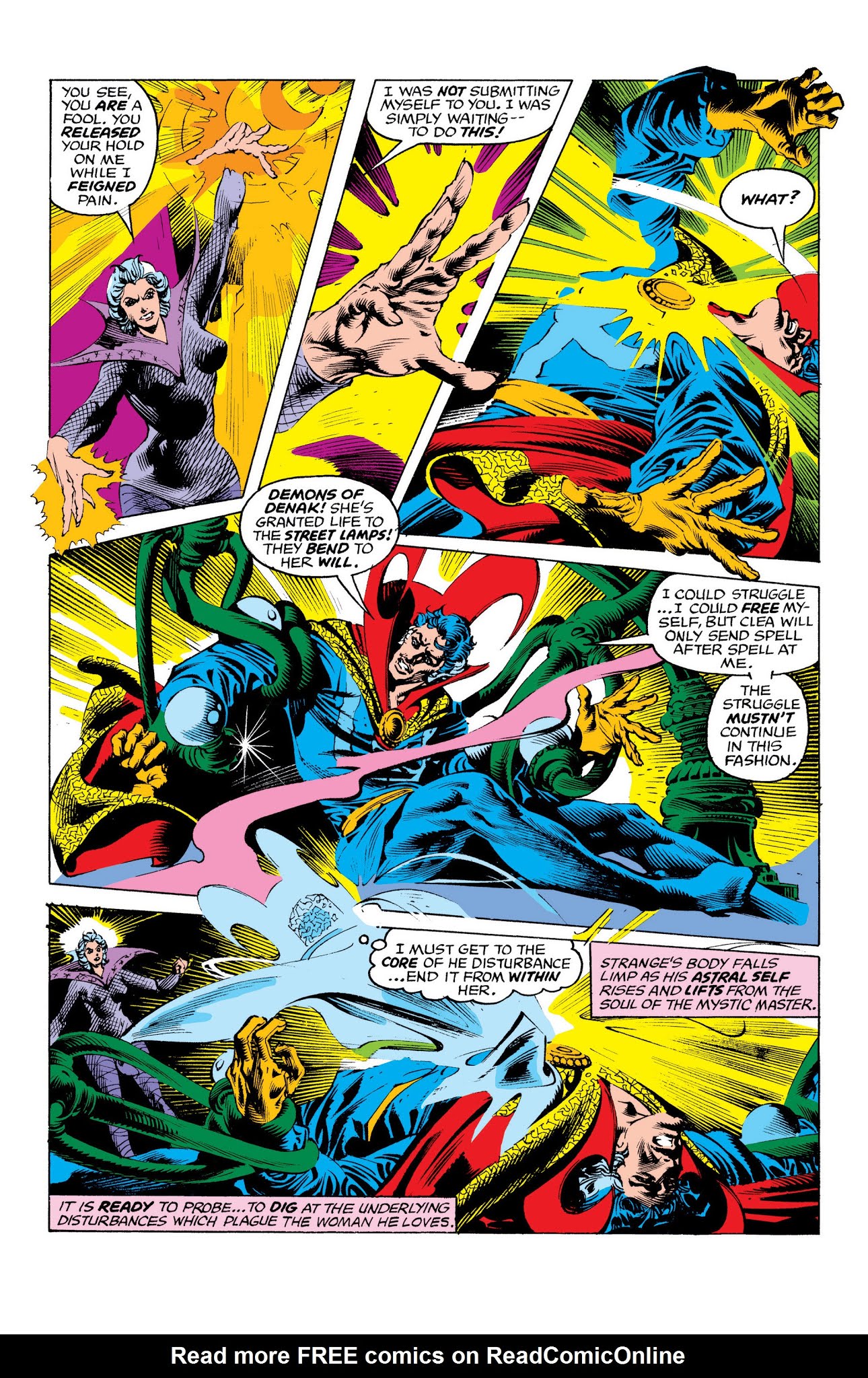 Read online Marvel Masterworks: Doctor Strange comic -  Issue # TPB 6 (Part 3) - 74